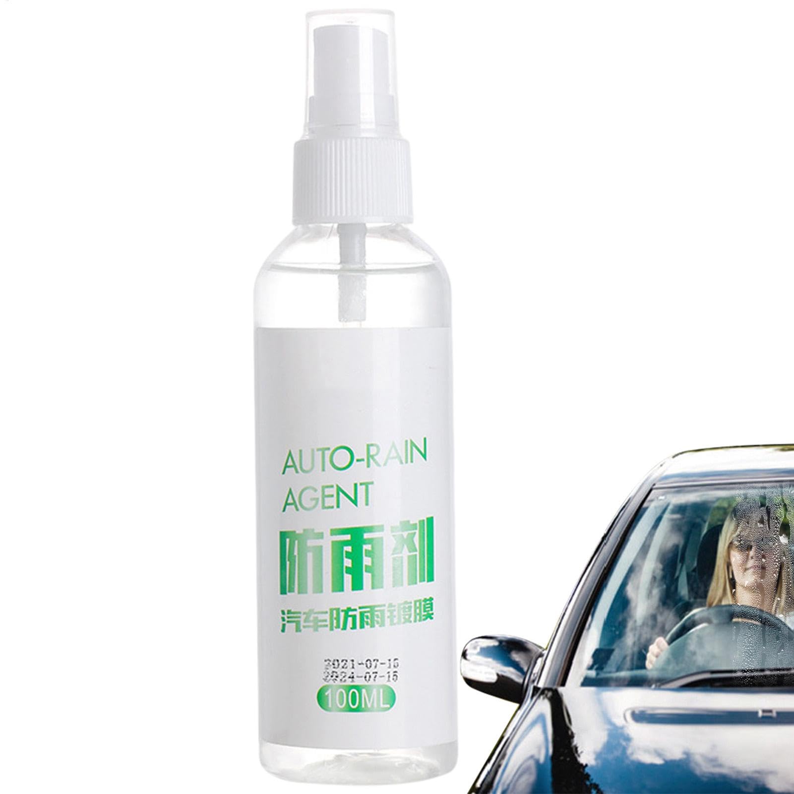 Xujuika Anti -Nebel für Auto Windschutzscheibe, Anti -Nebel -Windschutzscheibe - Autoglas hydrophobischer Schutz | Clear Vision Anti-Rain-Spray für Autoglas wasserdichte regnerfeste Anti-Fog-Nebel für von Xujuika