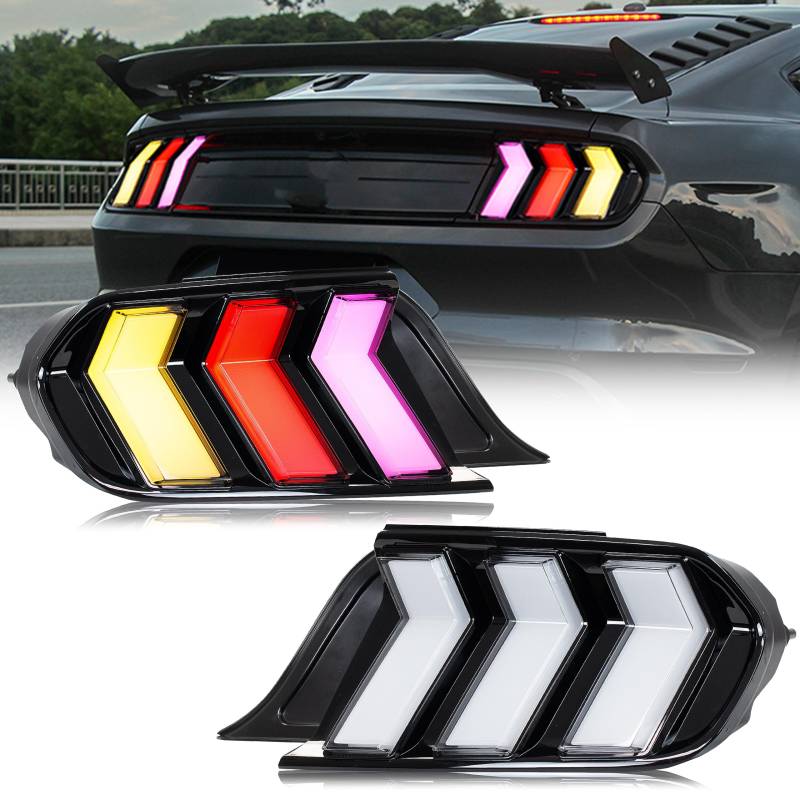 Xunder LED RGB Rückleuchten passend für Mustang 2015-2023 von Xunder