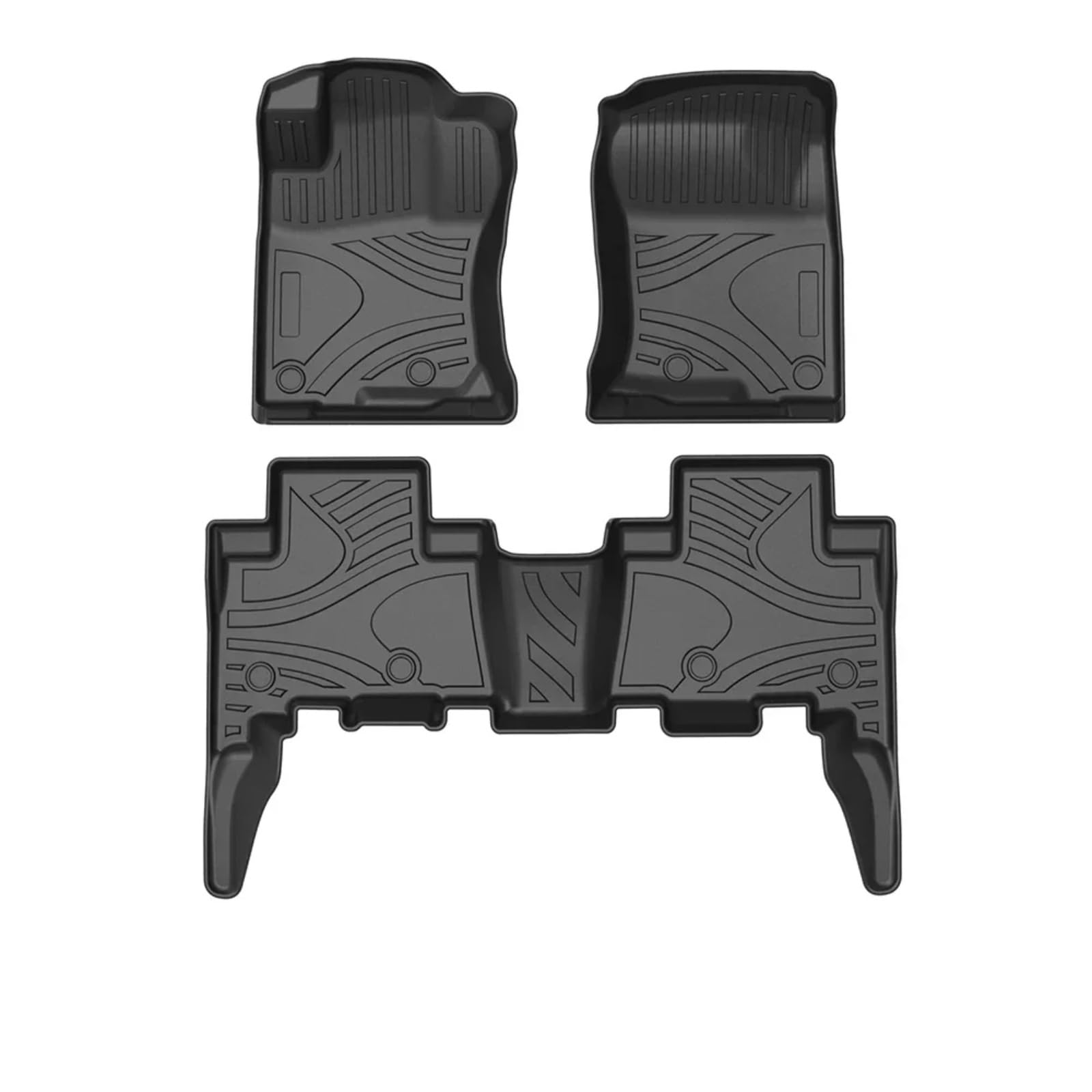 Auto Fußmatten Für Toyota Für 4RUNNER 2013-2020 Auto-Fußmatten Allwetter-Fußmatten Geruchlose Pad-Tablettmatte Innenzubehör Fussmatten Auto von Xwthsch