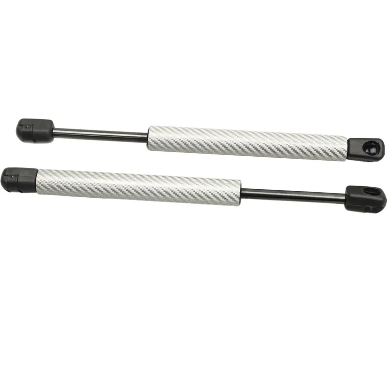 Heckklappendämpfer Für Chrysler 300 2005-2008 Gas Spring Lift Unterstützt Streben Prop Rod Stoßdämpfer Absorber 300mm Hinten Trunk-Boot Heckklappe Gasdruckdämpfer(Silver Carbon) von Xwthsch