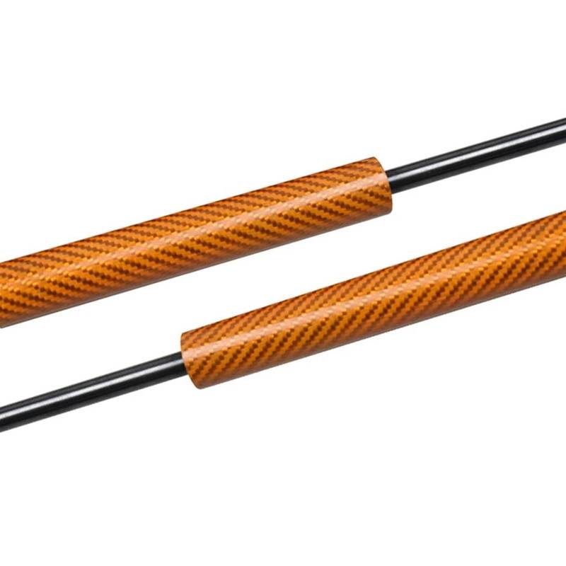 Heckklappendämpfer Für Subaru B9 Für Tribeca 2006-2014 634mm Kofferraum Gasdruckfedern Hubstütze Kolbenstange Feder Heckklappe Stoßdämpfer Gasdruckdämpfer(Orange Carbon) von Xwthsch