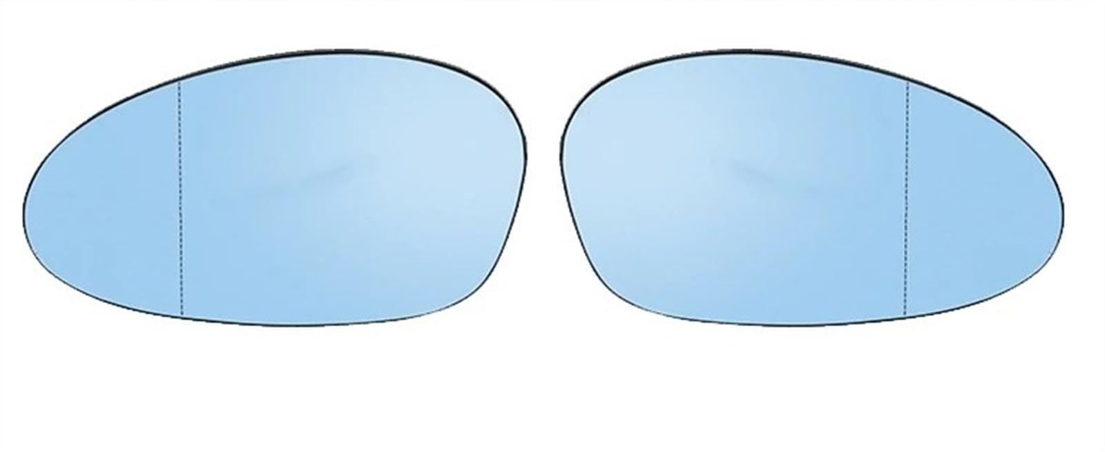 Spiegelglas Ersatz Für 1 3er E81 E87 E82 E46 E90 E92 Z4 E85 Linke Fahrerseite Blauer Außenspiegel Rückspiegel Glas beheizt Ersatzspiegelglas(Rechts) von Xwthsch