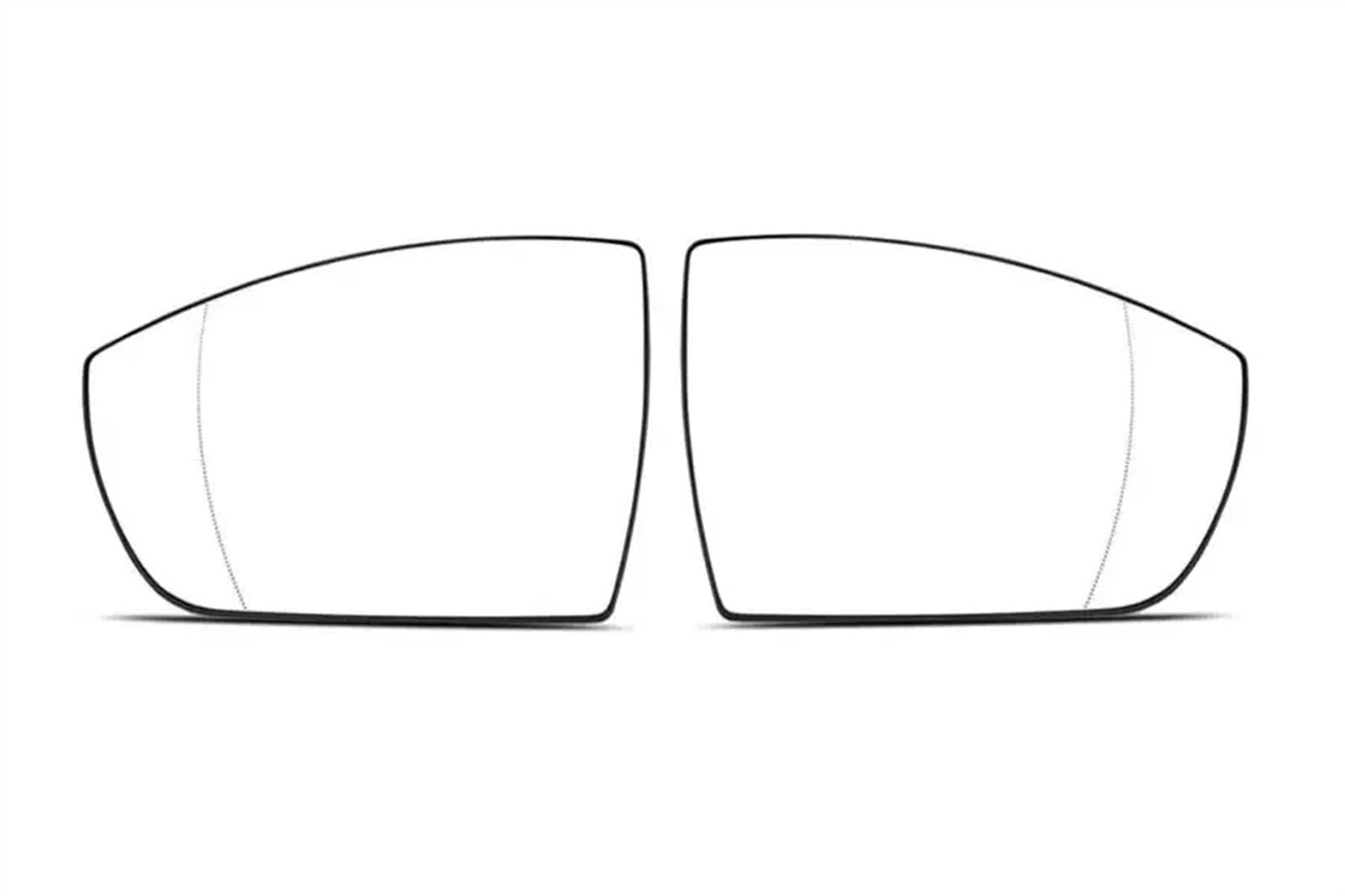 Spiegelglas Ersatz Für Ecosport 2013-2018 2019 Autozubehör Außenspiegel Reflektierende Glaslinse Rückspiegellinsen 1 STÜCKE Ersatzspiegelglas(A Pair Heating) von Xwthsch