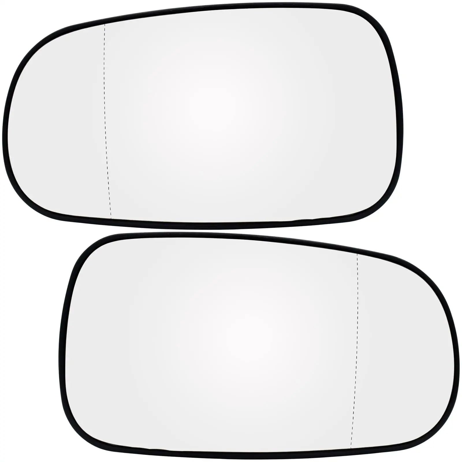 Spiegelglas Ersatz Für Saab 93 95 9-3 9-5 2003-2012 Links Rechts Fahrer Beifahrerseite Außenspiegel Glas Beheizte Weitwinkel Rückansicht Rückspiegel Platte Ersatzspiegelglas(Pair) von Xwthsch