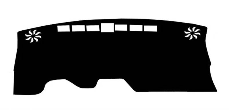Abdeckungen & Schutz für Armaturenbretter Für MG4 EV EH32 Für MuLan 2022 2023 2024 Auto Armaturenbrett Abdeckung Dashmat Teppich Armaturenbrett Pad Sonne Anti-UV Kissen Auto Armaturenbrett Abdeckung(R von Xxiucj
