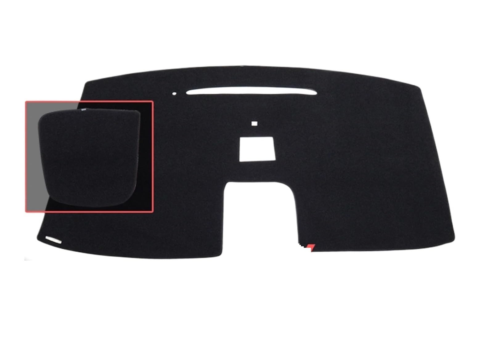 Abdeckungen & Schutz für Armaturenbretter Für MITUBIST Für DELICA D:5 D5 2007-2019 Auto Dashboard Matte Sonnenschirm Schutz Teppich Dash Matte Auto Armaturenbrett Abdeckung(LHD Black) von Xxiucj