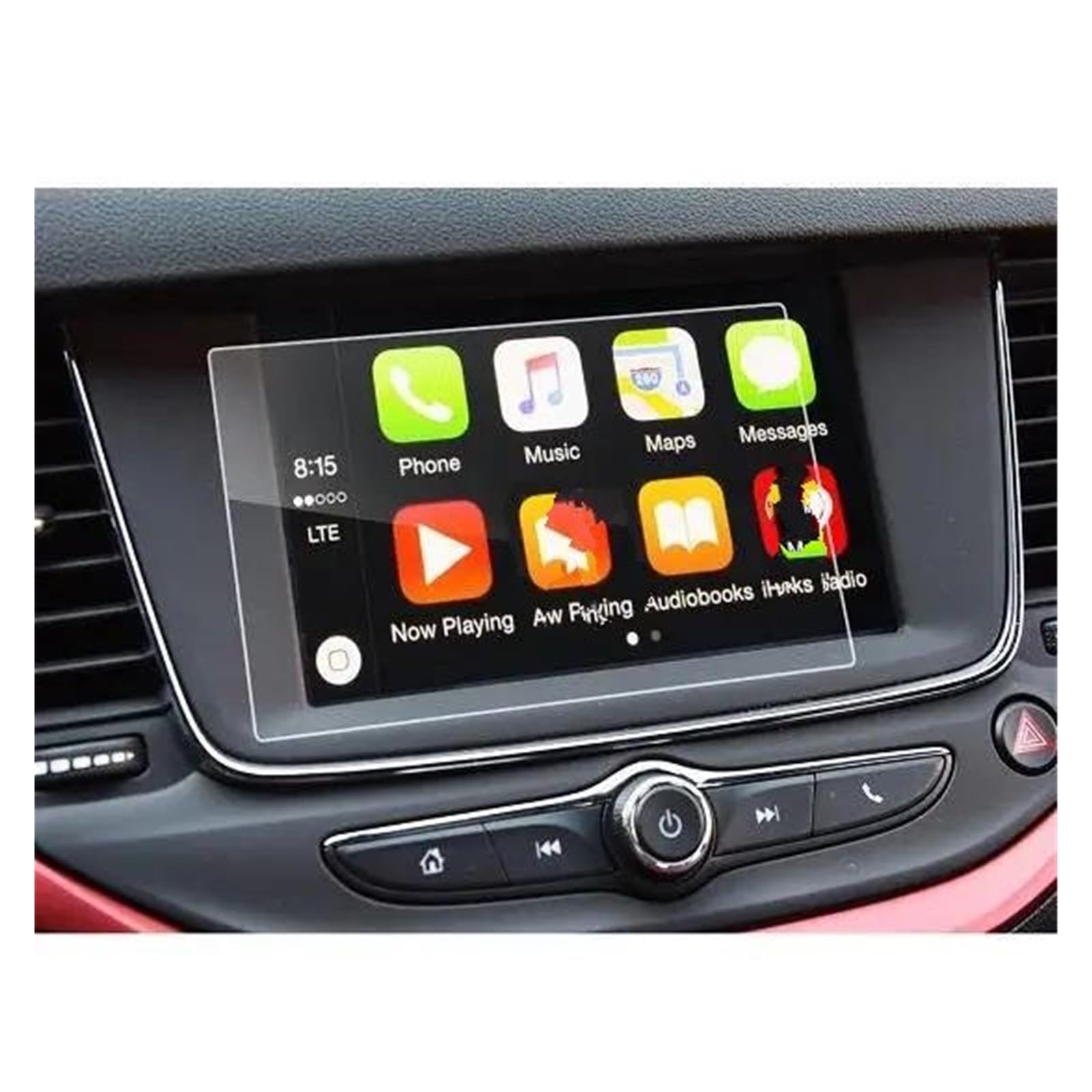 Auto Displayschutzfolie Für Astra K Für Vauxhall Für Astra K 2018 Auto Navigation Display Auto Innen Schutz Aufkleber Gehärtetes Glas Screen Protector Navigation Schutzfolie(7inch) von Xxiucj