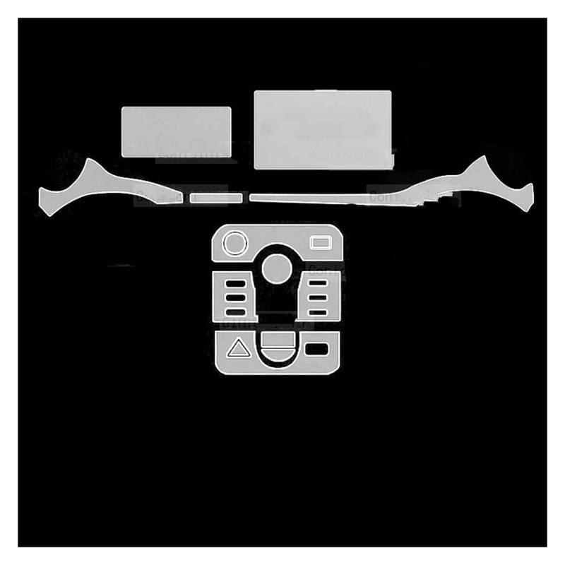 Auto Displayschutzfolie Für BYD Für KÖNIG DM-ich 2023 2024 Auto Automotive Innen Schutz Film Center Navigation Instrucment Anti-Scratch Zubehör Navigation Schutzfolie(B RHD) von Xxiucj