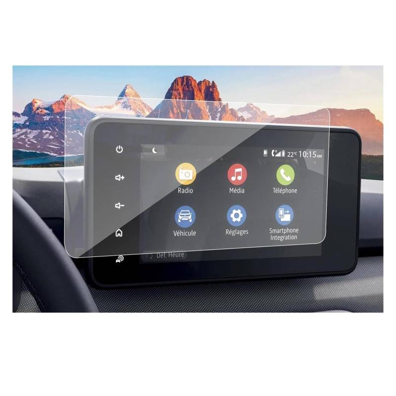 Auto Displayschutzfolie Für Dacia Für Sandero 3/Jogger Für Sandero Stepway 8'' Navigation Display 3 Zubehör Auto Screen Protector Navigation Schutzfolie(8-Inch Tempered Film) von Xxiucj