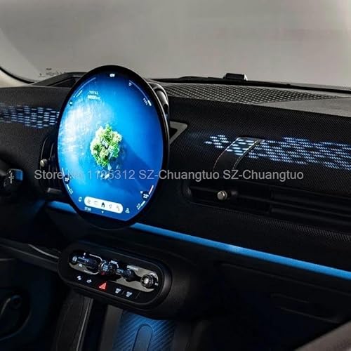 Auto Displayschutzfolie Für Mini Für Countryman 9,4 Zoll 2024 Auto Navigation Screen Display Film Auto Innen Anti-Scratch TPU Schutz Film Navigation Schutzfolie von Xxiucj