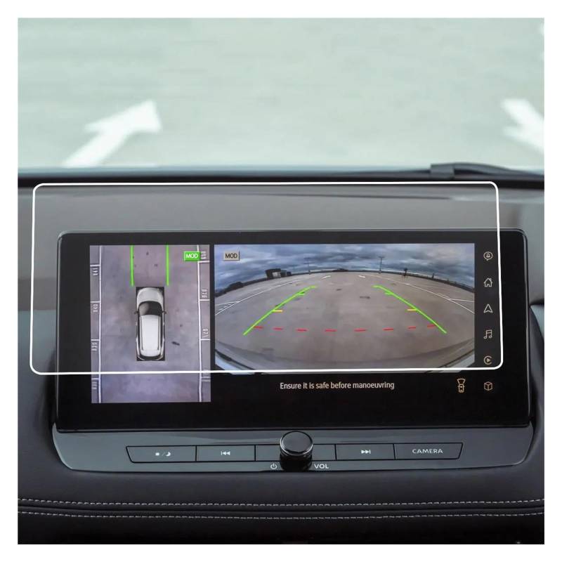 Auto Displayschutzfolie Für Nissan Für Qashqai Für J11 X-Trail 2022 2023 12,3 Zoll Autoradio GPS Navigation Und Instrument Gehärtete Glas Screen Protector Film Navigation Schutzfolie(for GPS) von Xxiucj