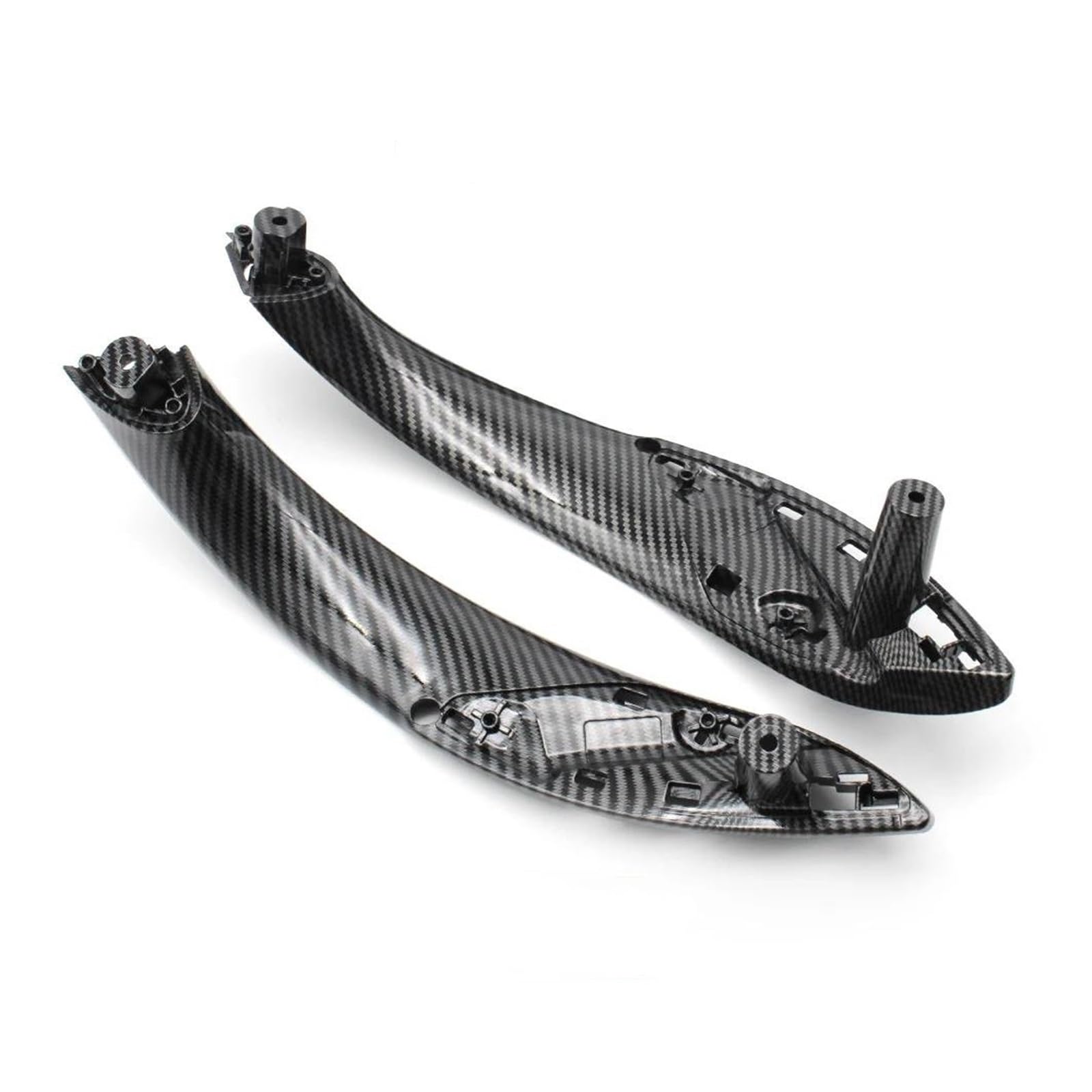 Auto Innentürgriff Für 3 4 Serie F30 F80 F31 F32 F33 F34 F35 F36 318i 320i 328i 330 2PCS/4PCS Set Auto Innen Tür Griff Innen Panel Trim Autoinnentürgriffe(Carbon Fiber 2pcs) von Xxiucj