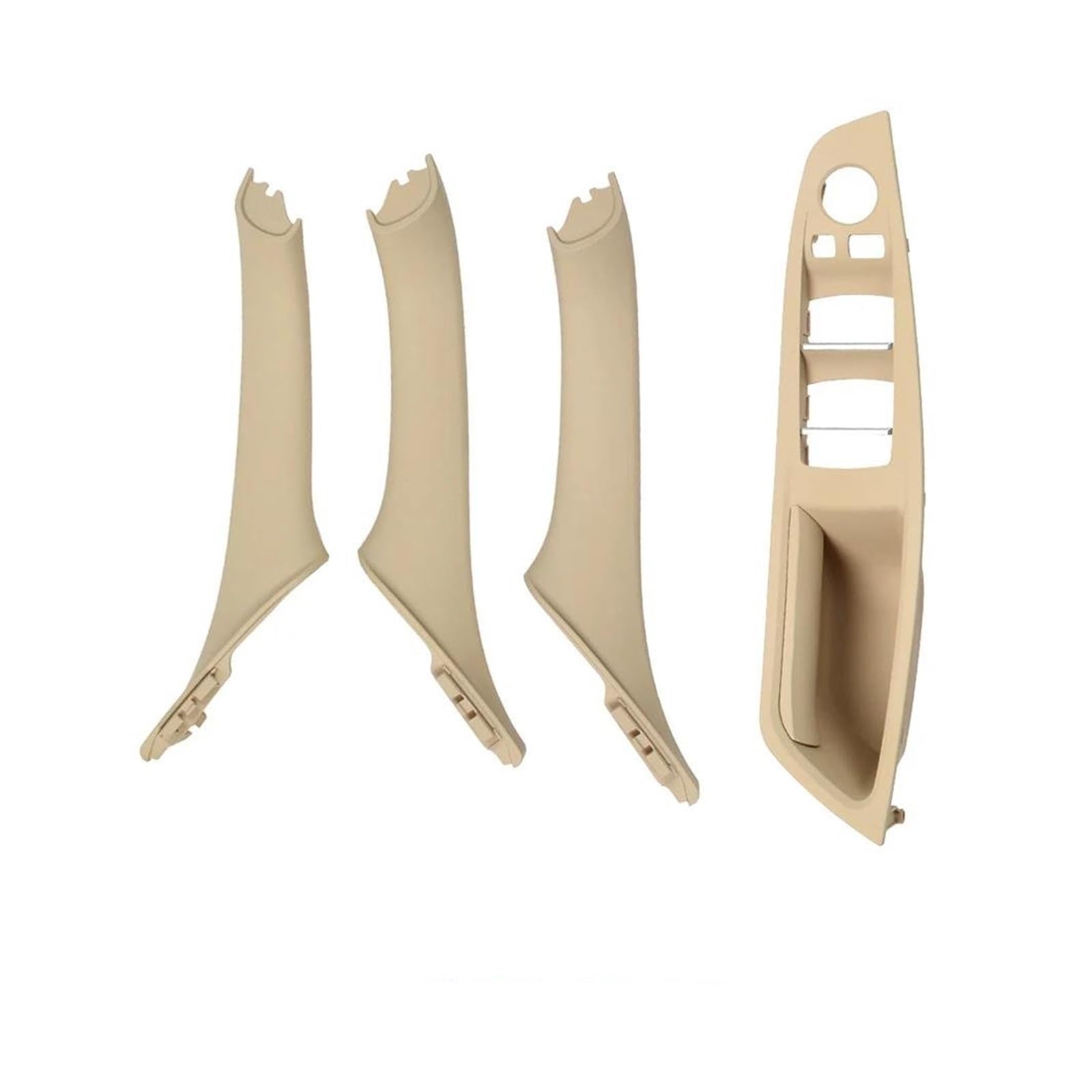 Auto Innentürgriff Für 5 Serie F10 F11 520i 523i 525i 528i 535i RHD Rechts Fahrer Autos Innen Armlehne Tür Griff Ersatz 4PCS Set Autoinnentürgriffe(RHD 4PCS Beige) von Xxiucj