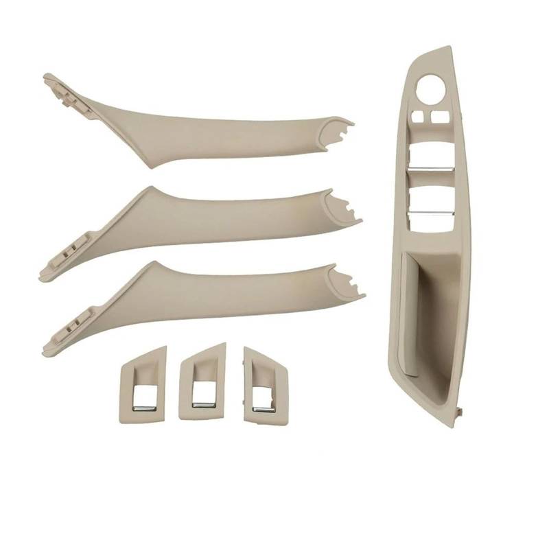 Auto Innentürgriff Für 5 Serie Für F10 F11 Für 523i 525i 528i 530i LHD RHD Beige Auto Innen Tür Armlehne Innen Pull Griff Set Autoinnentürgriffe(RHD Oyster) von Xxiucj