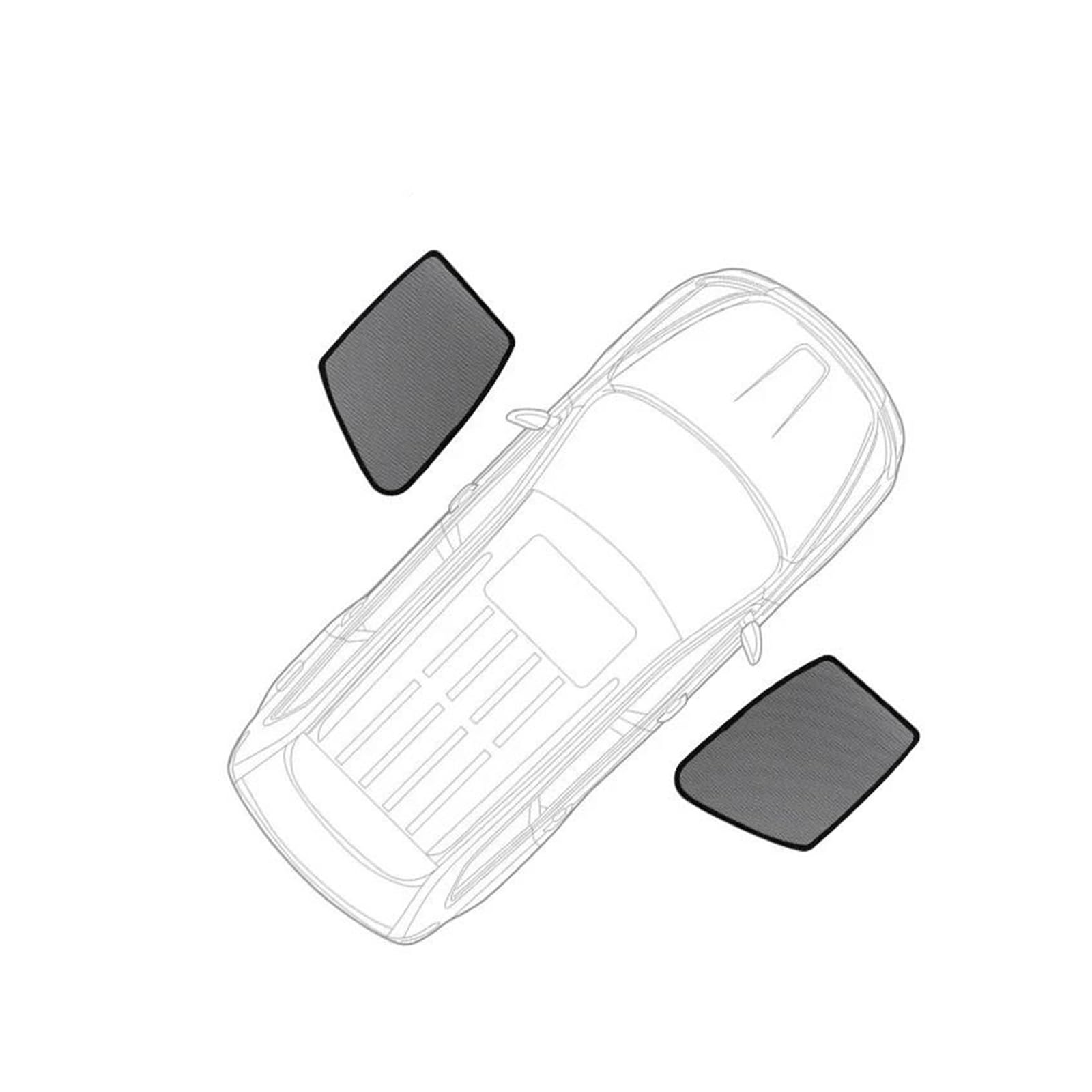 Auto-Sonnenschirm Für Ford Für Kuga Für Escape 2013-2019 Auto-Sonnenschutz Frontscheiben-Zubehör Fahrzeugvorhang Seitenfenster Sonnenschutz Visierschutz Frontscheibenabdeckung(2PCS Front Windows) von Xxiucj