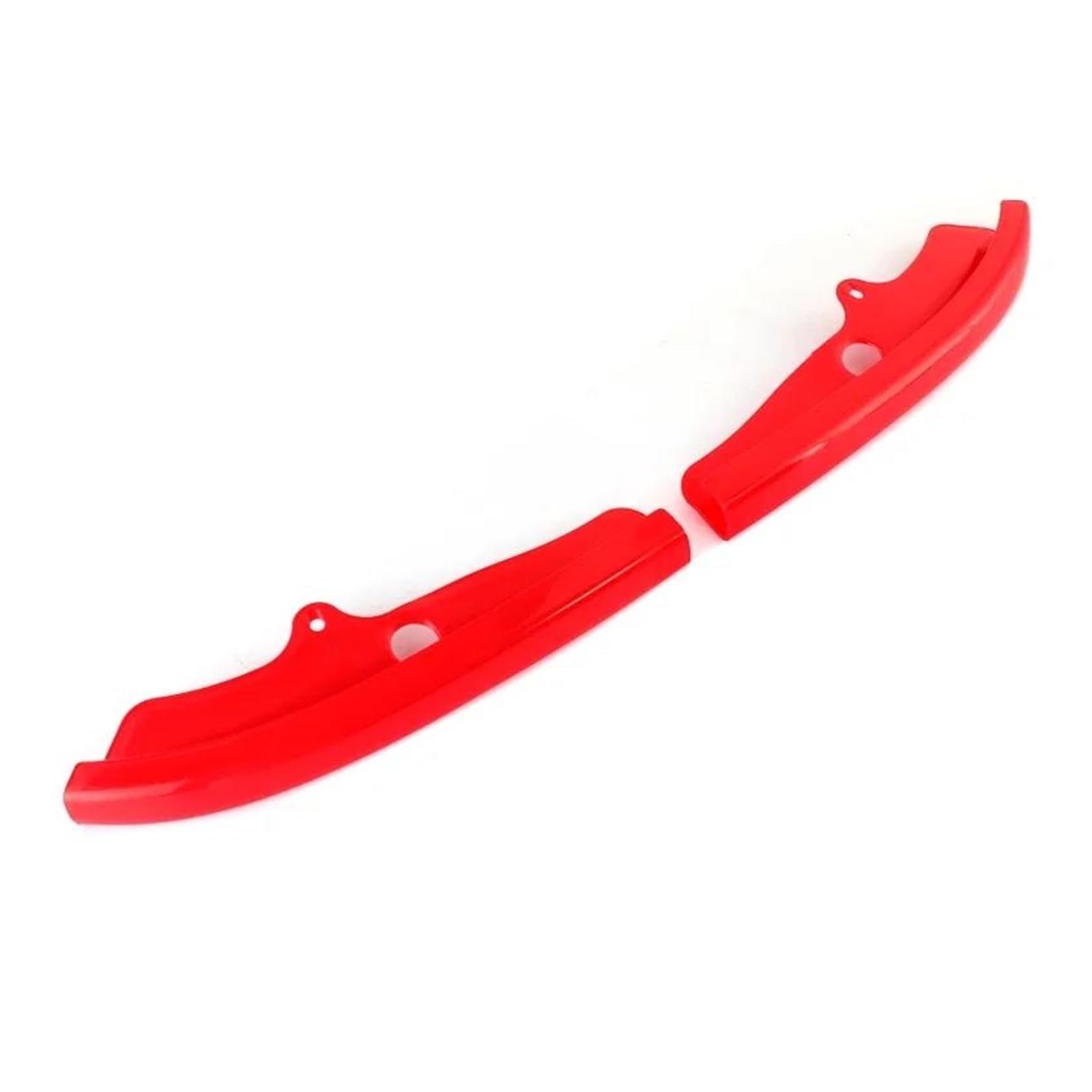 Frontspoiler Lippe Für Dodge Für Challenger R/T SRT GT 2015 2016 2017 2018 2019 2020 1 Paar Auto Front Lip Splitter Protector Frontstoßstange Spoiler(Red) von Xxiucj