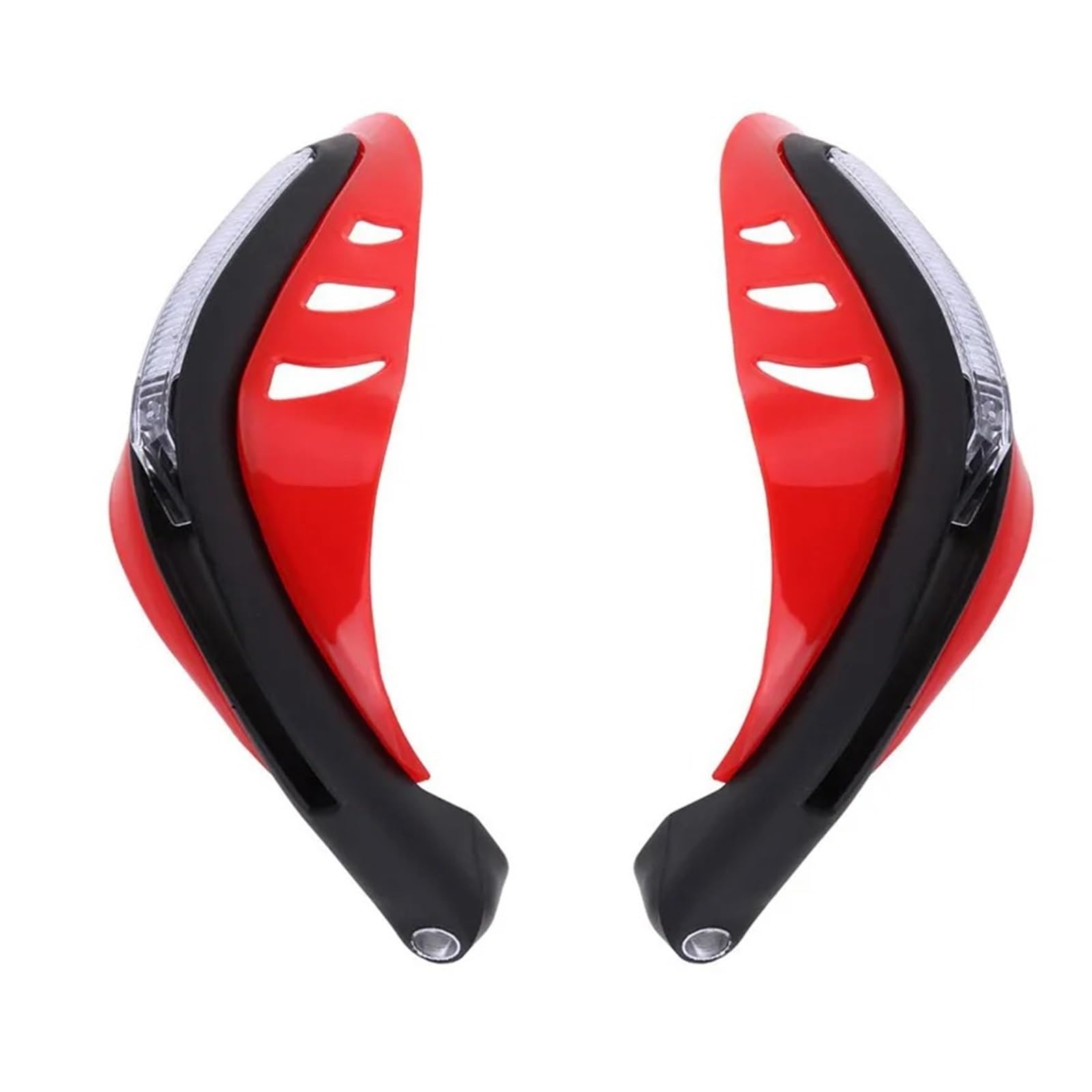 Handschutz Motorrad Für MT09 Für MT-09 MT 09 MT 15 MT15 MT-15 MT 10 MT10 Für MT-10 Universal Motorrad Handschutz 17-22mm Lenker Mit Licht ABS Handschutz Lenker Handschützer(Red) von Xxiucj