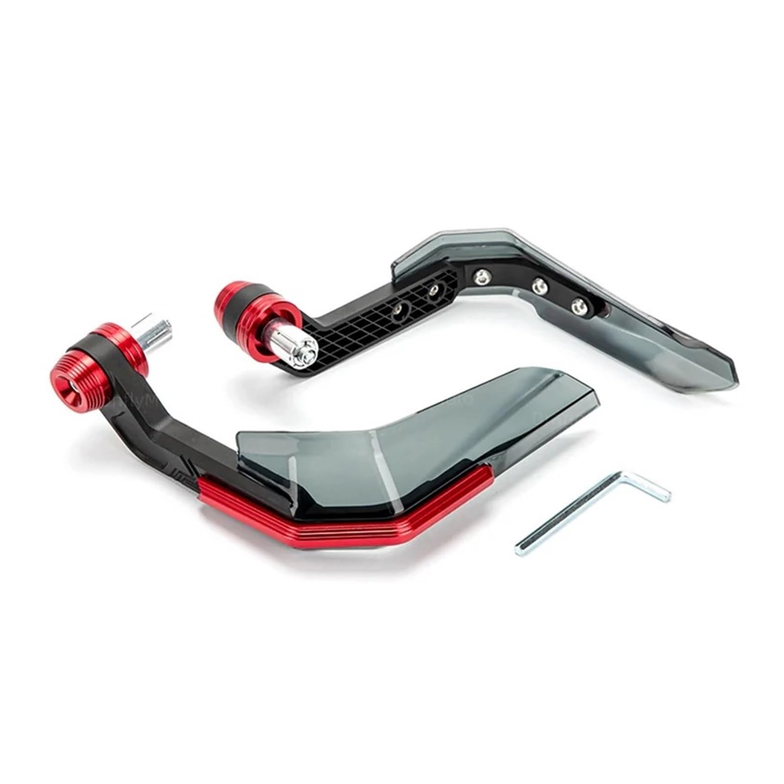 Handschutz Motorrad Für TDM850 TDM900 TDM 900 850 1991-2002 Motorrad Handschutz Schutz Windschutzscheibe Handschutz Motocross Roller Schutzhülle Lenker Handschützer(Red) von Xxiucj