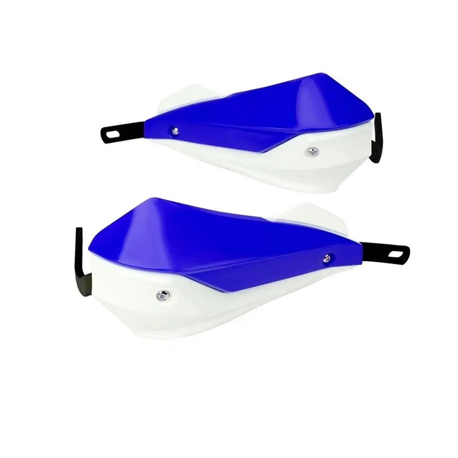 Handschutz Motorrad Universal Schutzausrüstung Motorrad Lenker Schutz Motorrad Handschutz Handschutz Schild Winddicht Moto Zubehör Lenker Handschützer(Blue and White) von Xxiucj