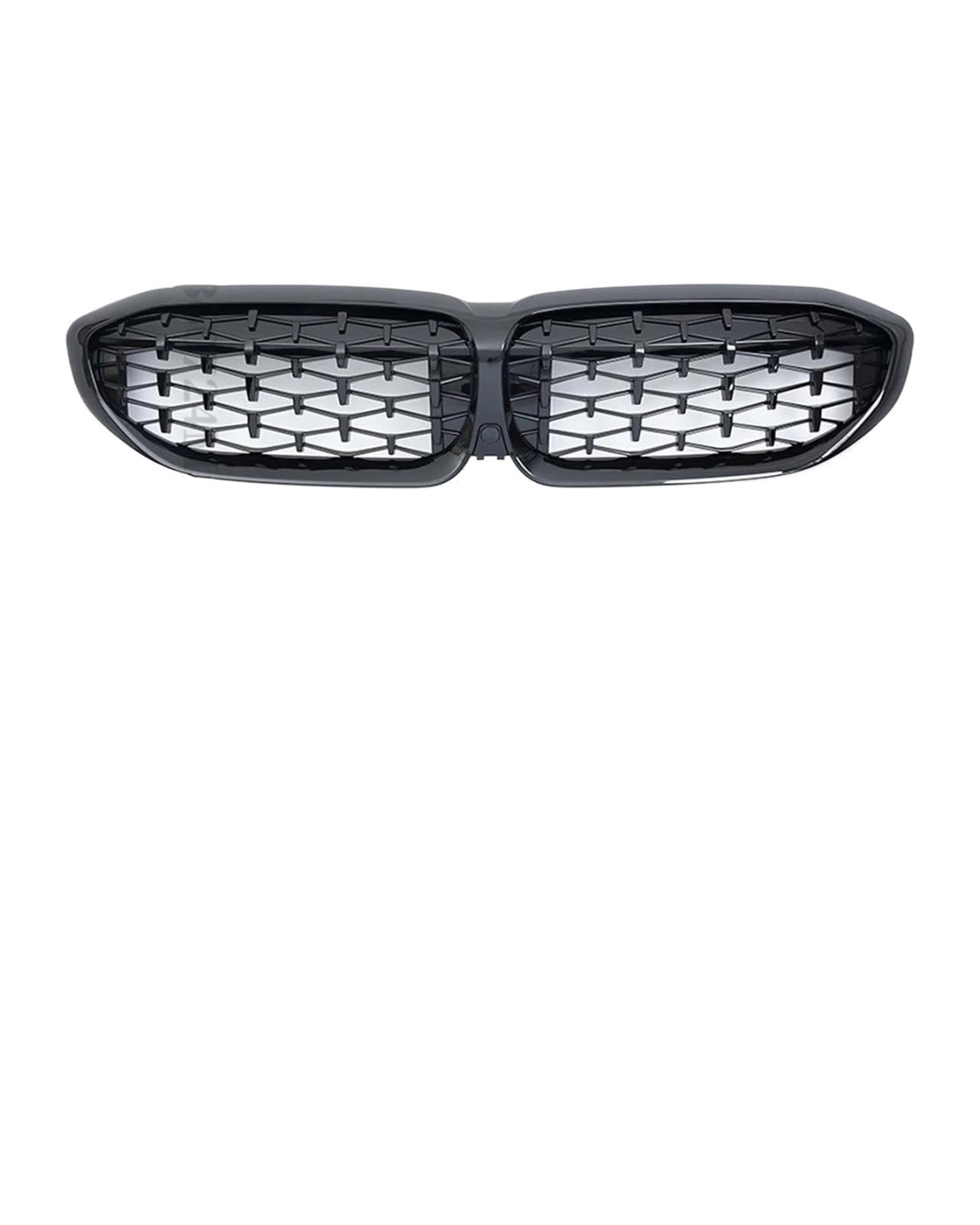 Kühlergrill Für 3 G20 G21 2019-2022 318i 320i 320d 330i 340i 340d Frontgrill Grill Haube Mesh Grid Tuning Auto Frontgrill(Diamond Black) von Xxiucj