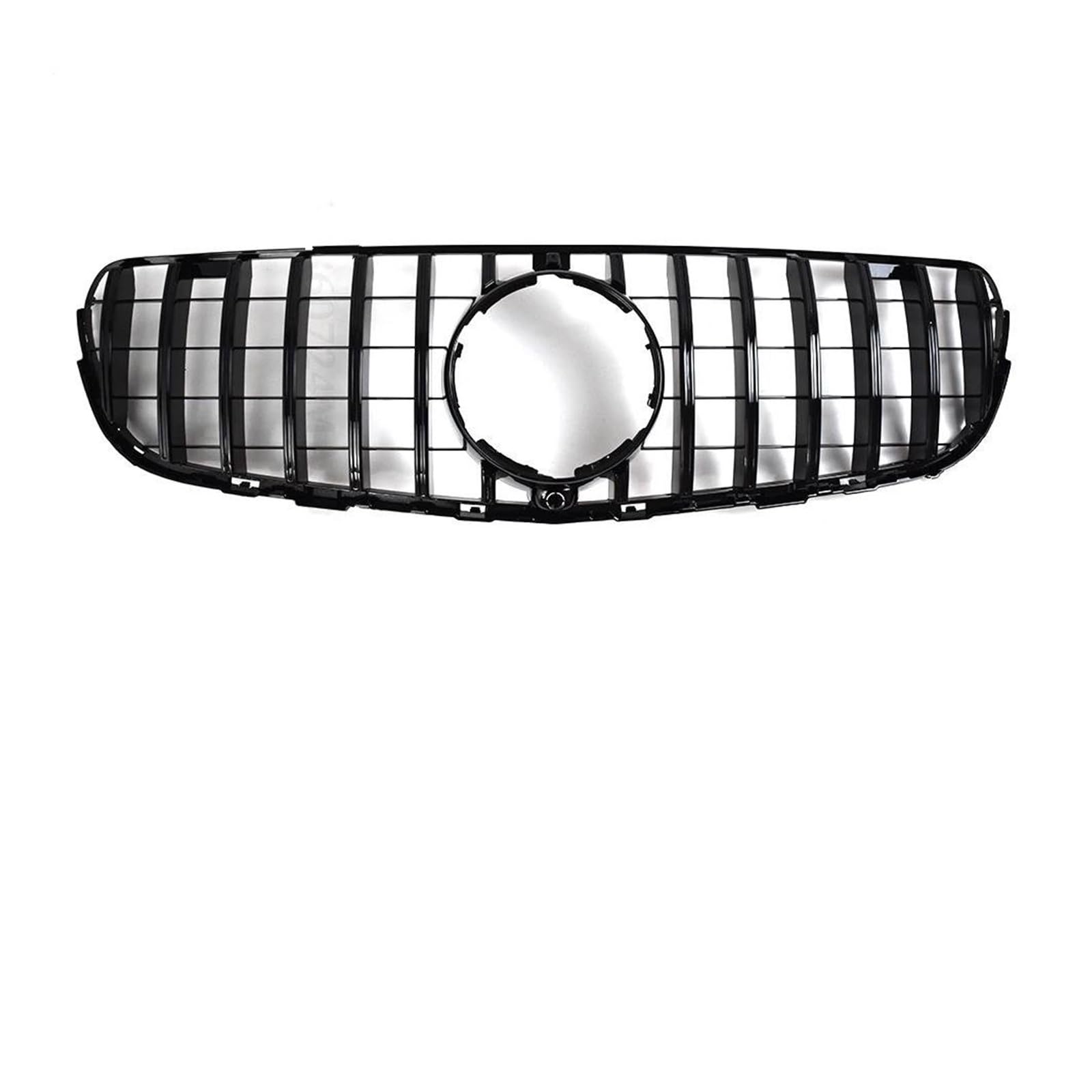 Kühlergrill Für Benz Für GLC X253 2015-2018 200 220 250 300 350 Tuning Fronteinlass Grille Gitter GT Diamant Stil Grill Body Kit Styling Auto Frontgrill(GT Black) von Xxiucj