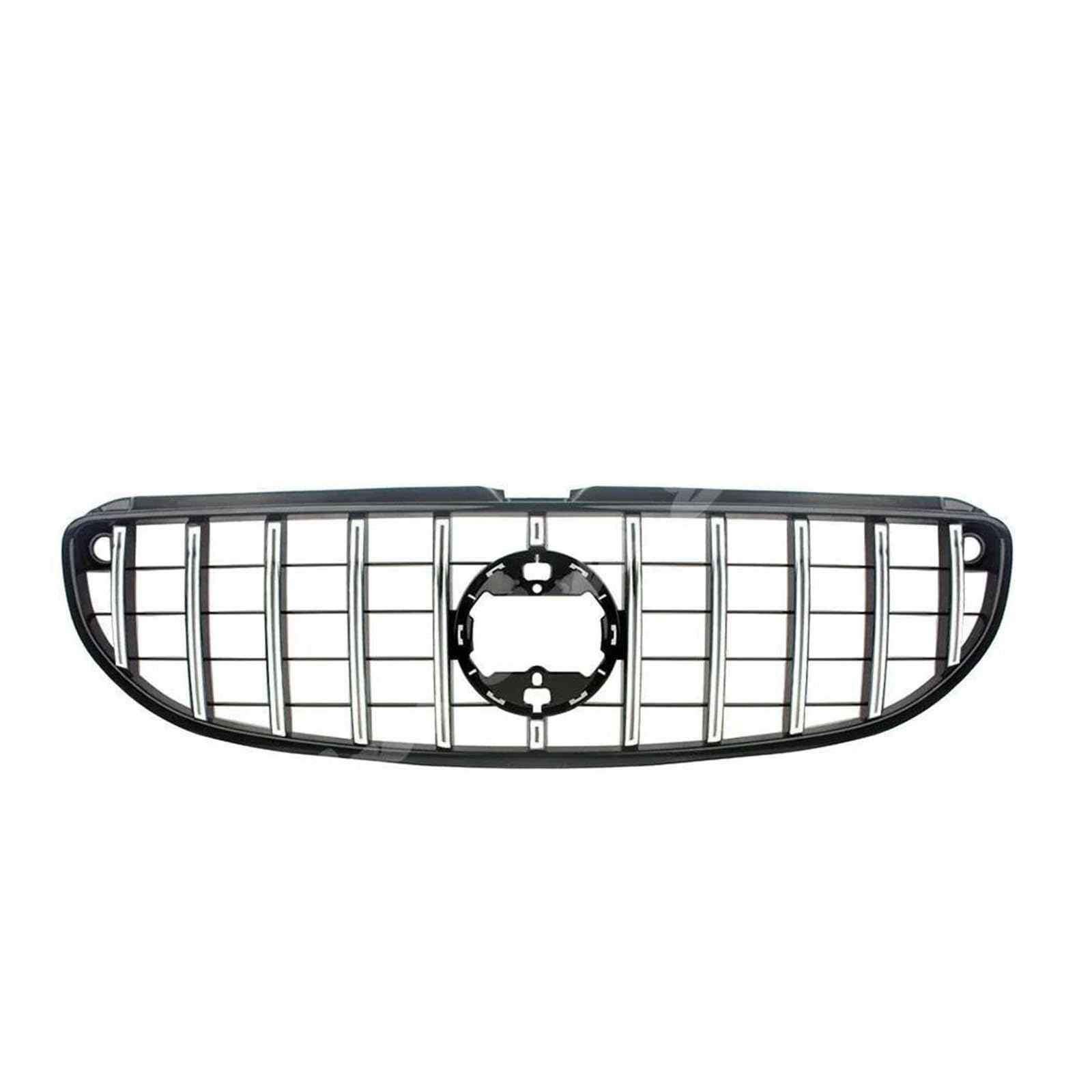 Kühlergrill Für Benz Für Smart Für Zwei/Vier W453 2015-2021 4 Türen GT Gilles Vorne Racing Facelift Grille Mitte Haube Stoßstange Auto Frontgrill(for Two Silver) von Xxiucj