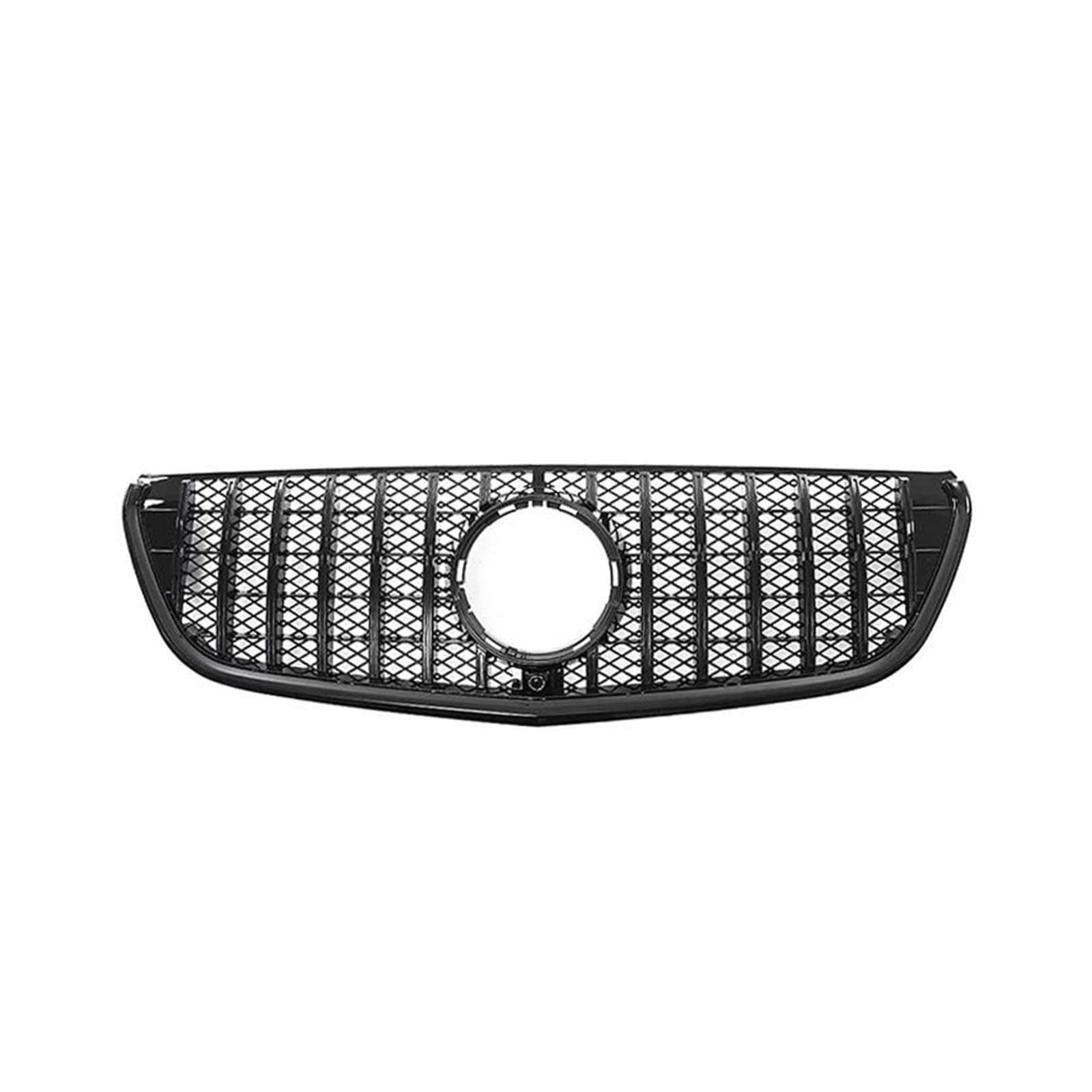 Kühlergrill Für Benz Für VITO W447 2020 2021 Racing Grill Hochglanz Vertikale Balken Frontstoßstangengrill Mesh Auto Frontgrill(Type B Black) von Xxiucj