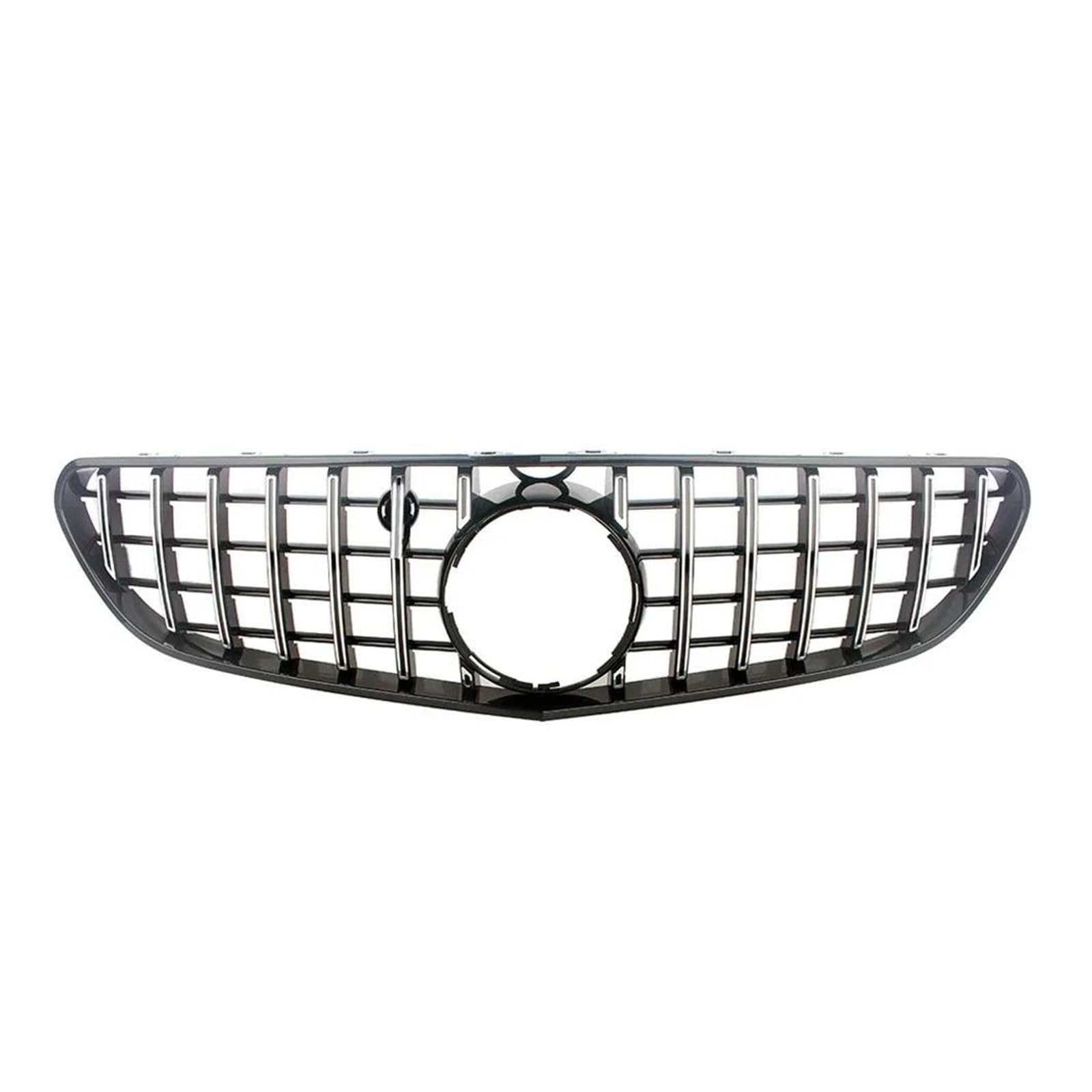 Kühlergrill Für Benz Für W217 S63 S65 Coupe Für AMG 2015-2017 2018-2021 + Auto Vorne Racing Grill Billet Stoßstange Grille Obere Abdeckung Auto Frontgrill(Silver 2015-2017) von Xxiucj