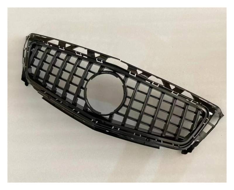 Kühlergrill Für Benz W218 Für CLS-Klasse CLS350 CLS400 CLS500 CLS550 2015-2018 Für AMG Front Racing Billet Stoßstange Grille Obere Grill Abdeckung Auto Frontgrill(Schwarz) von Xxiucj