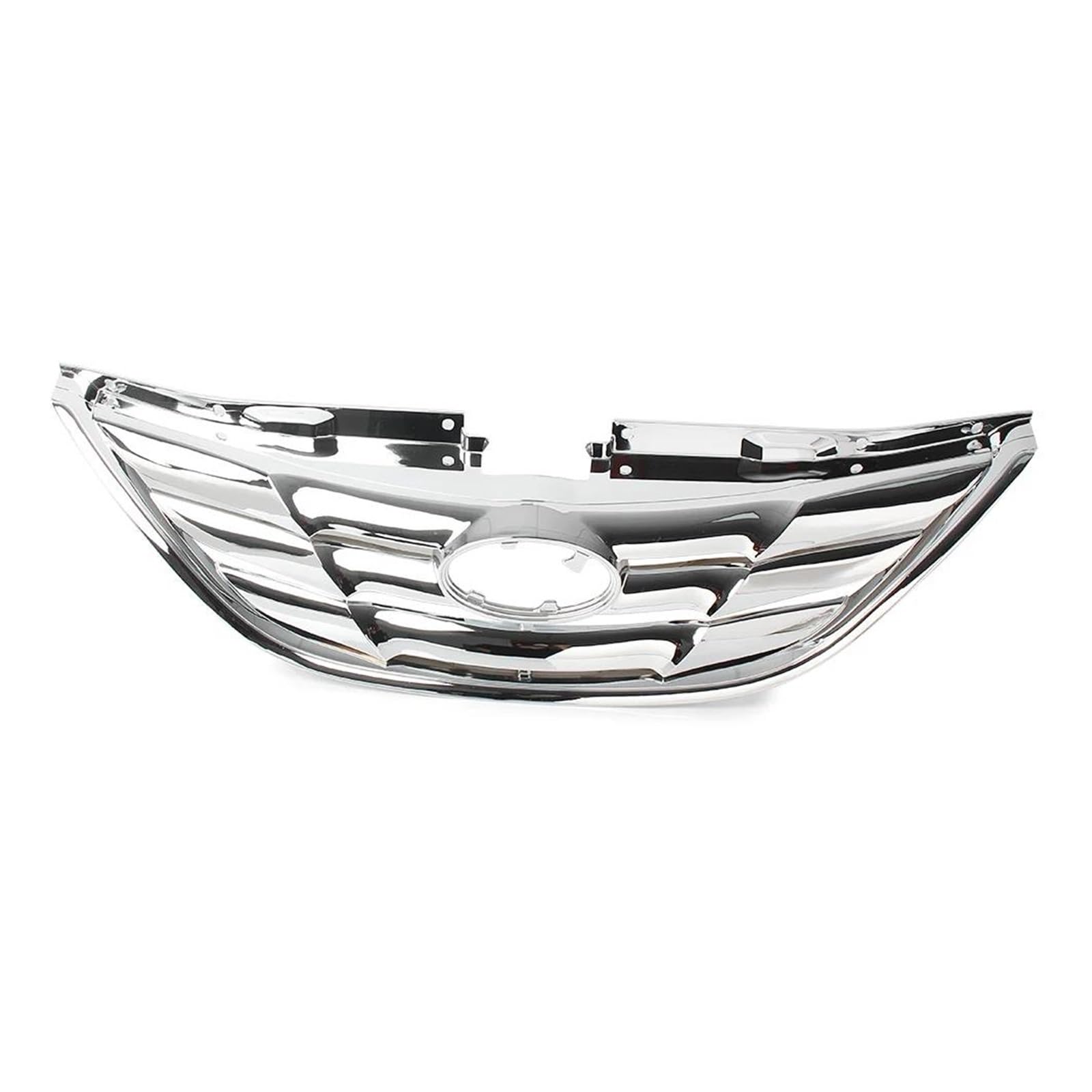 Kühlergrill Für Hyundai Für Sonata 2011 2012 2013 Chrom Auto Front Upper Grill Horizontal Grille Auto Frontgrill von Xxiucj