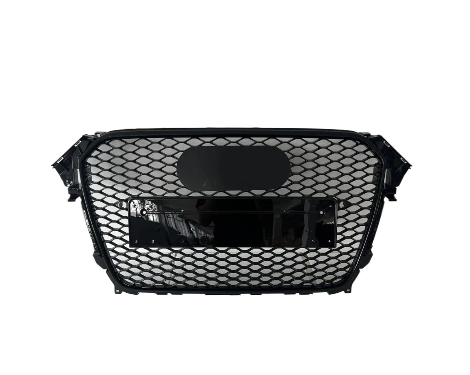 Kühlergrill Für RS4 Für A4/S4 B8.5 2013 2014 2015 2016 (Umrüstung Auf RS4-Stil) Autozubehör Auto Frontstoßstangengrill Auto Frontgrill(Chrome Emblem) von Xxiucj