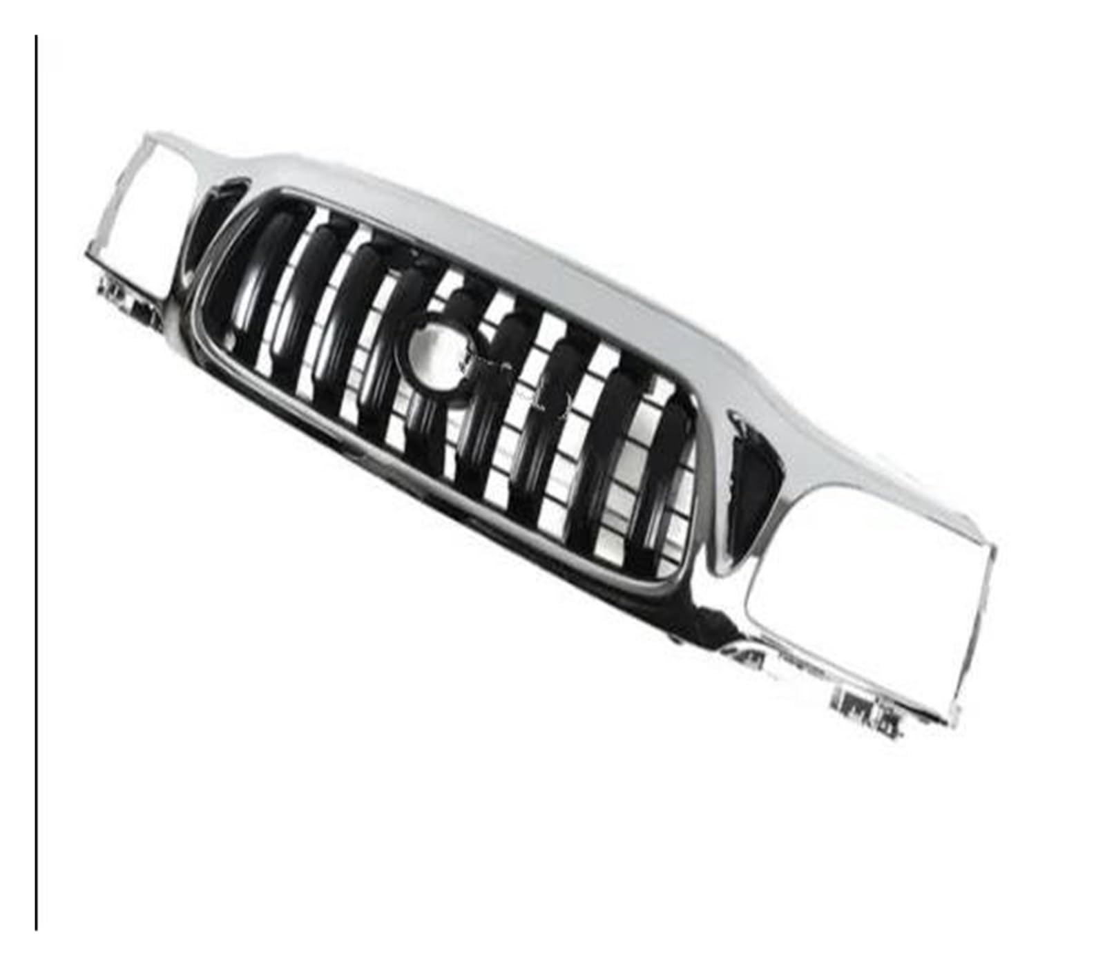 Kühlergrill Für Toyota Für Tacoma 2001 2002 2003 2004 Kühlergrill Silber Und Schwarz Kühlergrill Front Stoßstange Grille Auto Frontgrill(Silber) von Xxiucj