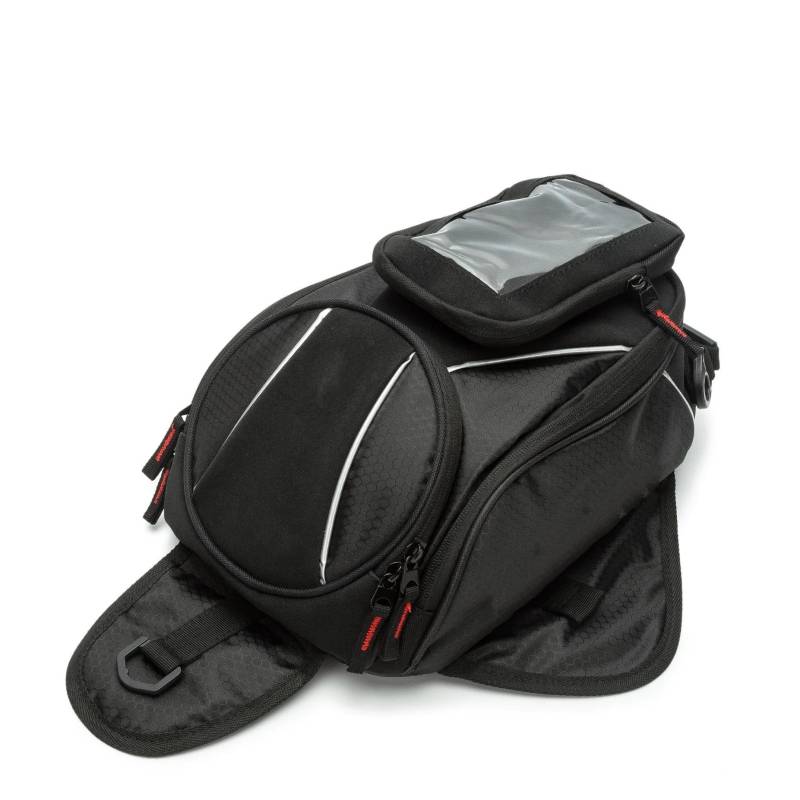 Motorrad Hecktasche Für Telefon GPS wasserdichte Motorrad Kraftstoff Tank Tasche Magnetische Sattel Tasche Stamm Motorradtasche von Xxiucj