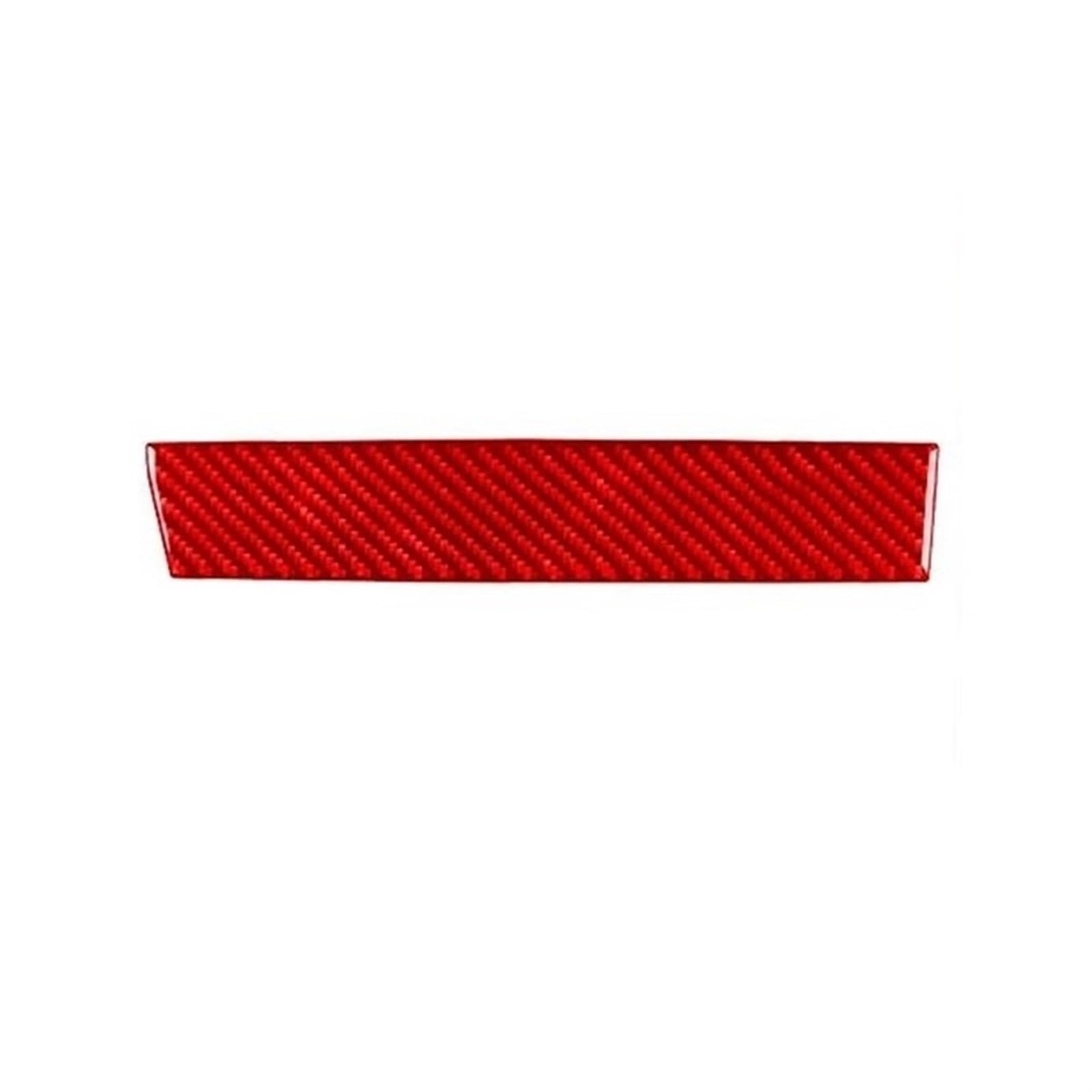 Schalttafelabdeckung Trims Für Toyota Für Camry 2015-2017 Carbon Fiber Scheinwerfer Schalter Control Panel Trim Abdeckung Auto Innen Dekoration Aufkleber Panel Schutz Rahmen Trim Aufkleber(Red9) von Xxiucj