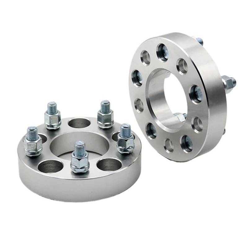 Spurverbreiterungen Für Suzuki Für Jimny Für Vitara 2 Stück PCD 5x139,7 CB 108mm Radflanschabstandshalter 25/30/35/40/50/60mm M12XP1.25 Wheel Spacers Hinten(2PCS 30mm Silver) von Xxiucj