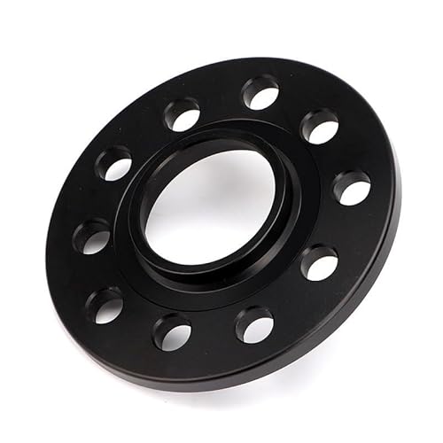 Spurverbreiterungen Für Toyota Universal Series Auto 2 Stück 3/5/810/12/15/20mm Rad Spacer Adapter PCD 5x114.3 CB 60.1mm 5 Lugs Wheel Spacers Hinten(2PCS 12mm Black) von Xxiucj