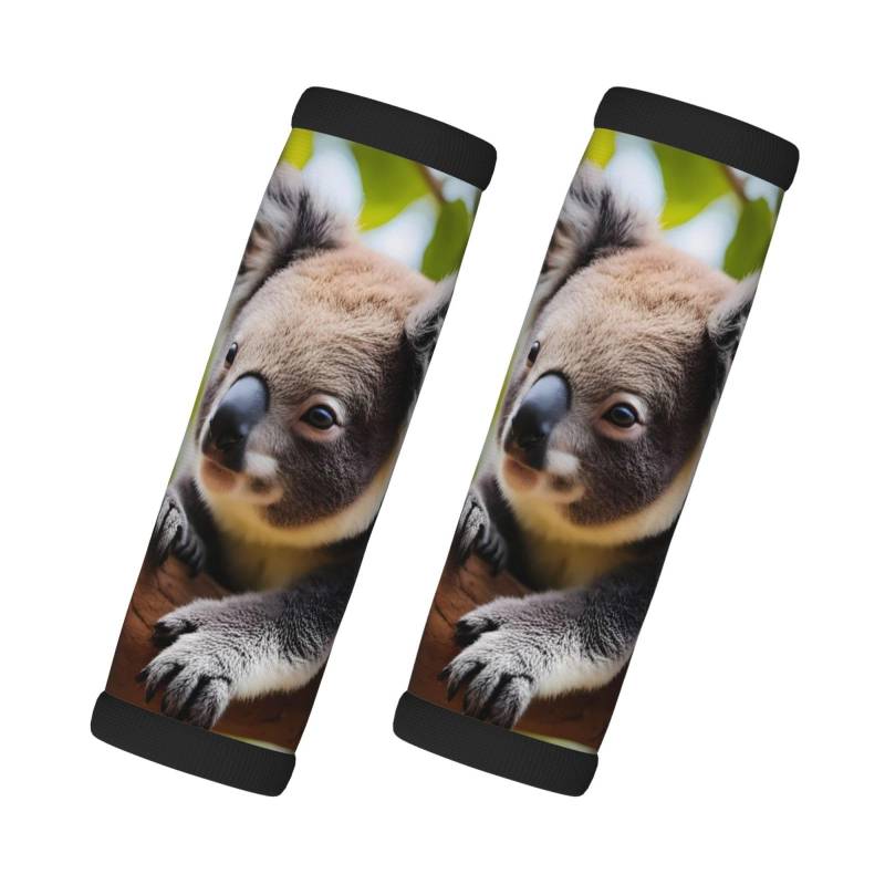 A Little Koala Gepäckgriffe, Neopren, Reisezubehör für einfache Identifizierung, 2 Packungen von Xzdal