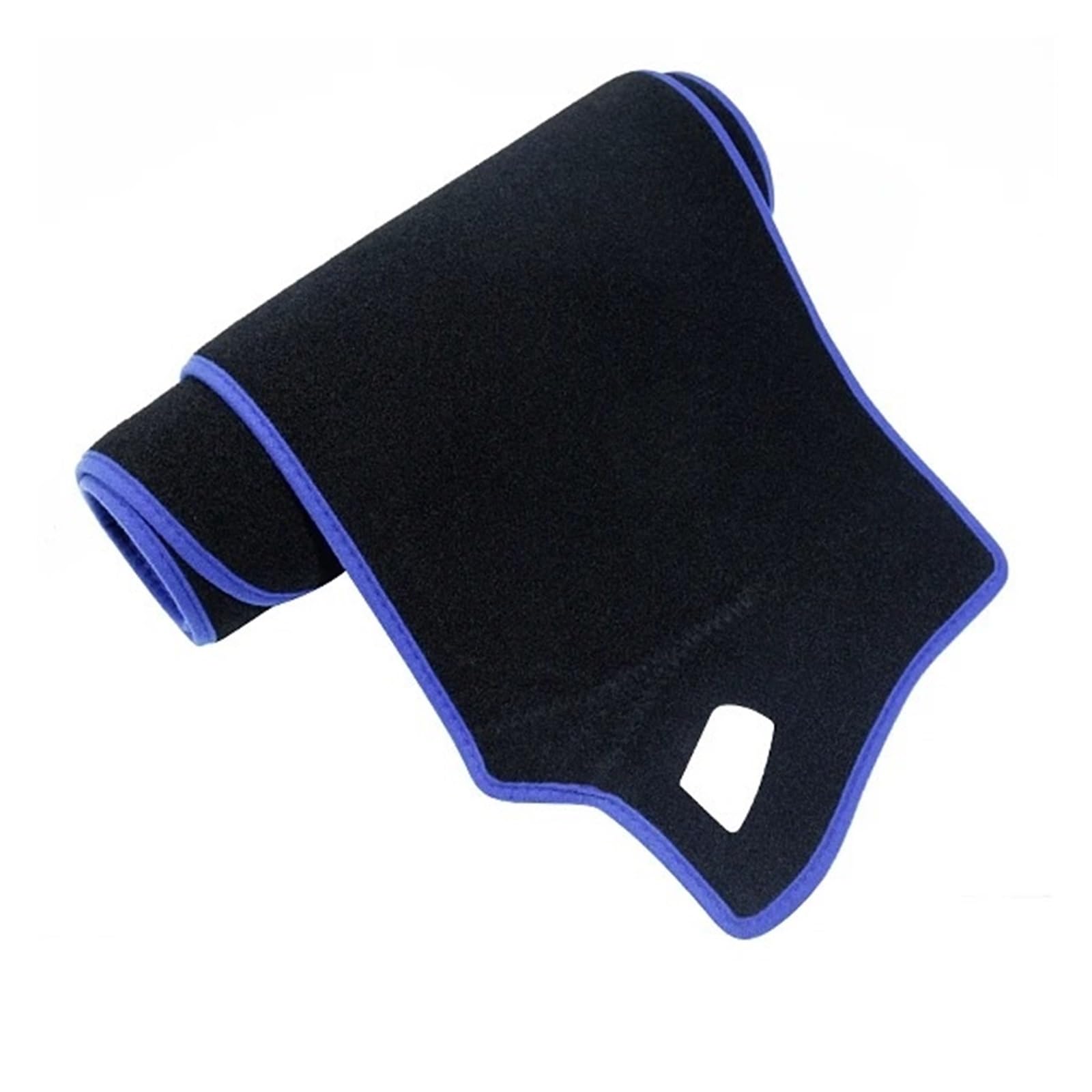 Armaturenbrettabdeckung Matte Für Fit Für Jazz GR1 GR2 GR3 GS 2020 2021 2022 LHD Dashboard Abdeckung Dash Matte Pad Sonnenschirm Kissen Sonnenblende Sonnenschirm Zubehör(Blue Edge) von YAKISA