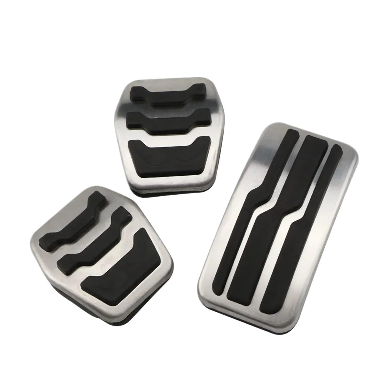 Auto Pedale Schutz Für Ford Für Focus 3 Für MK3 Für RS Für ST 2012-2020 Auto Edelstahl Auto Kraftstoff Gas Pedal Bremse Pedale Abdeckung Teile Fußstütze Pedale Abdeckplatte(MT 3Pcs) von YAKISA