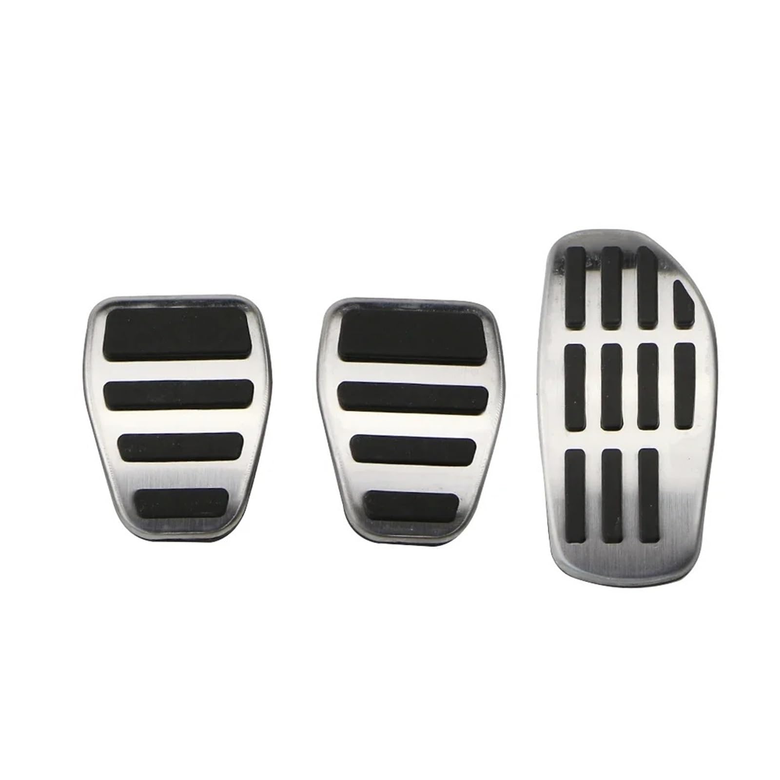 Auto Pedale Schutz Für Mitsubishi Für Colt 2023-2024 Auto Pedal Auto Fuß Abdeckung Pad Edelstahl Auto Acessories Fußstütze Pedale Abdeckplatte(3pcs) von YAKISA