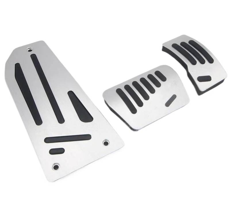 Auto Pedale Schutz Für Mitsubishi Für Outlander 2012-2020 Auto Gas Gaspedal Auto Fußstütze Und Bremspedal Auto Zubehör Fußstütze Pedale Abdeckplatte(3pcs Full Set) von YAKISA