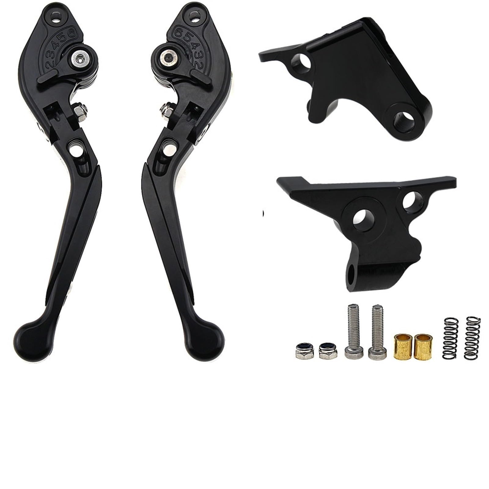 Brems Kupplungshebel Für DUCATI 848 Für EVO 2007-2013 2007 2008 2009 CNC-einstellbare Motorräder Bremskupplungshebel Klappbarer Ausziehbarer Hebel Verfügbar(A1 B1 C1 D1) von YAKISA