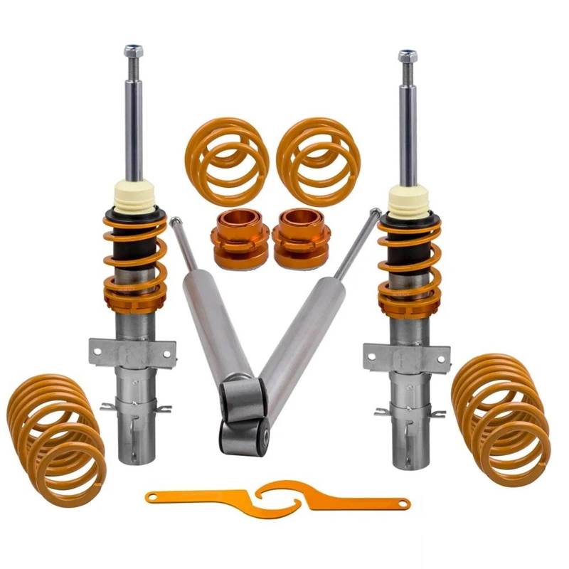 Federbeinstoßdämpfer Für Vw Für Polo 9N Mk4 Für Skoda Für Fabia Mk1 Für Fabia MK1 6Y Federbein Suspension Frühling Suspension Absorber Gewindefahrwerk Stoßdämpferaufhängung von YAKISA