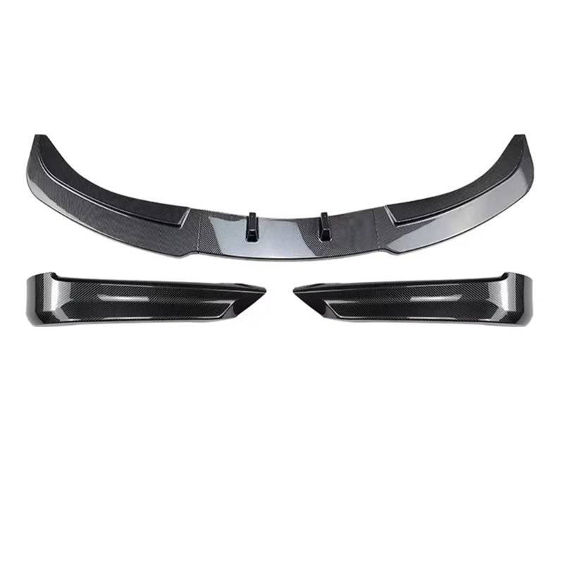 Frontspoiler Für 3er E90 E91 Für Frühen 320i 325i 2005–2008 Frontstoßstange Lip Splitter Diffusor Body Kit Spoiler Stoßstange Schutzfolie Lippe des Vorderen Stoßfängers(Carbon Look Set) von YAKISA