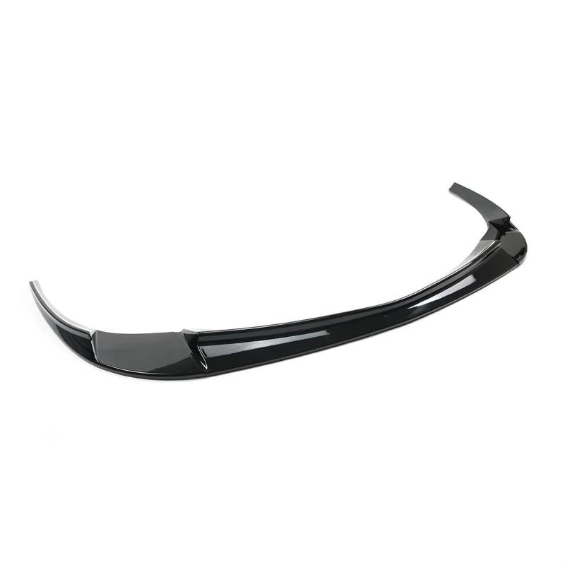 Frontspoiler Für Chevrolet Für Corvette C6 2006-2013 Basismodell Frontschürze Lip Splitter Diffusor Spoiler Carbon Look Glänzend Schwarz Lippe des Vorderen Stoßfängers(Glossy Black) von YAKISA