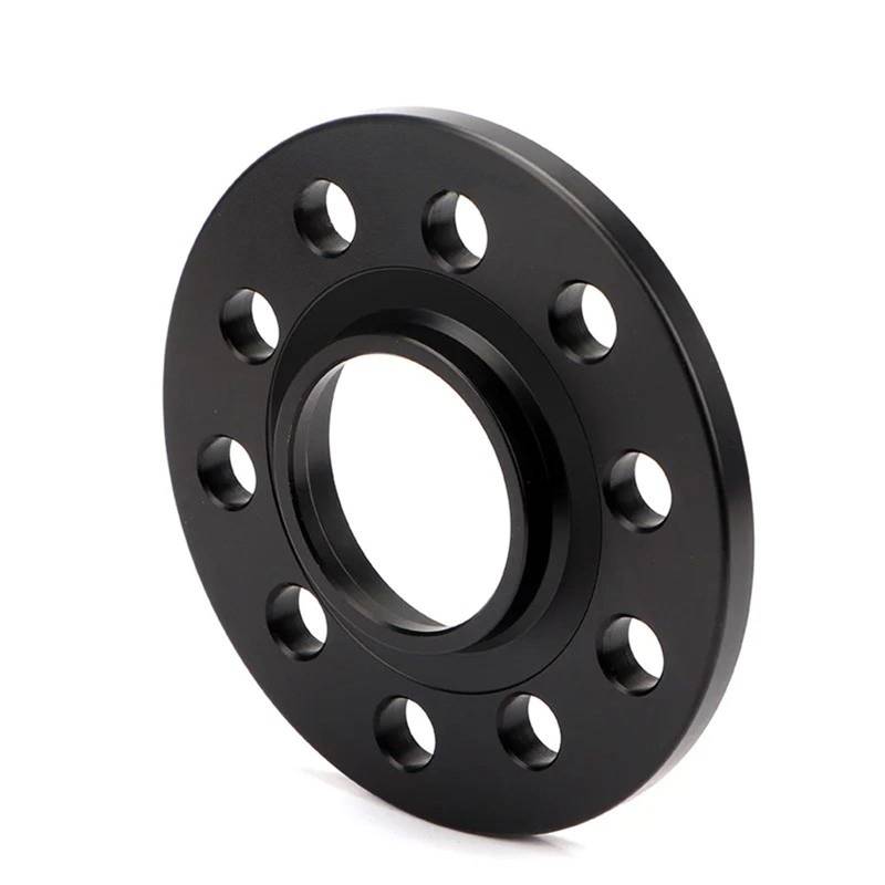 Für Alfa Für Romeo Für Stelvio Für Giulia Für Brera Für Spider 159 2 Stück 3/5/8/12/15/20mm Spurverbreiterungen Adapter PCD 5x110 CB: 65,1mm Spurverbreiterungen Raddistanzscheiben(2PCS 20mm Black) von YAKISA