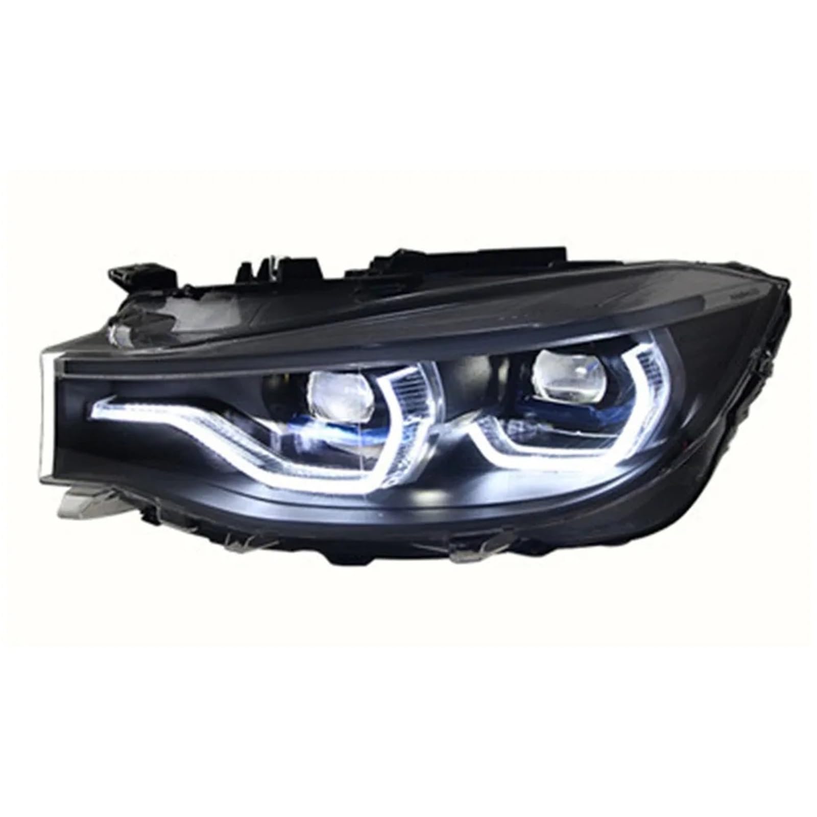 Für F34 Scheinwerfer 2012-2019 3 Serie GT DRL Dynamische Blinker Dual Strahl Objektiv Front Lampe Auto Zubehör Scheinwerferglas Gehäuse Streuscheibe von YAKISA