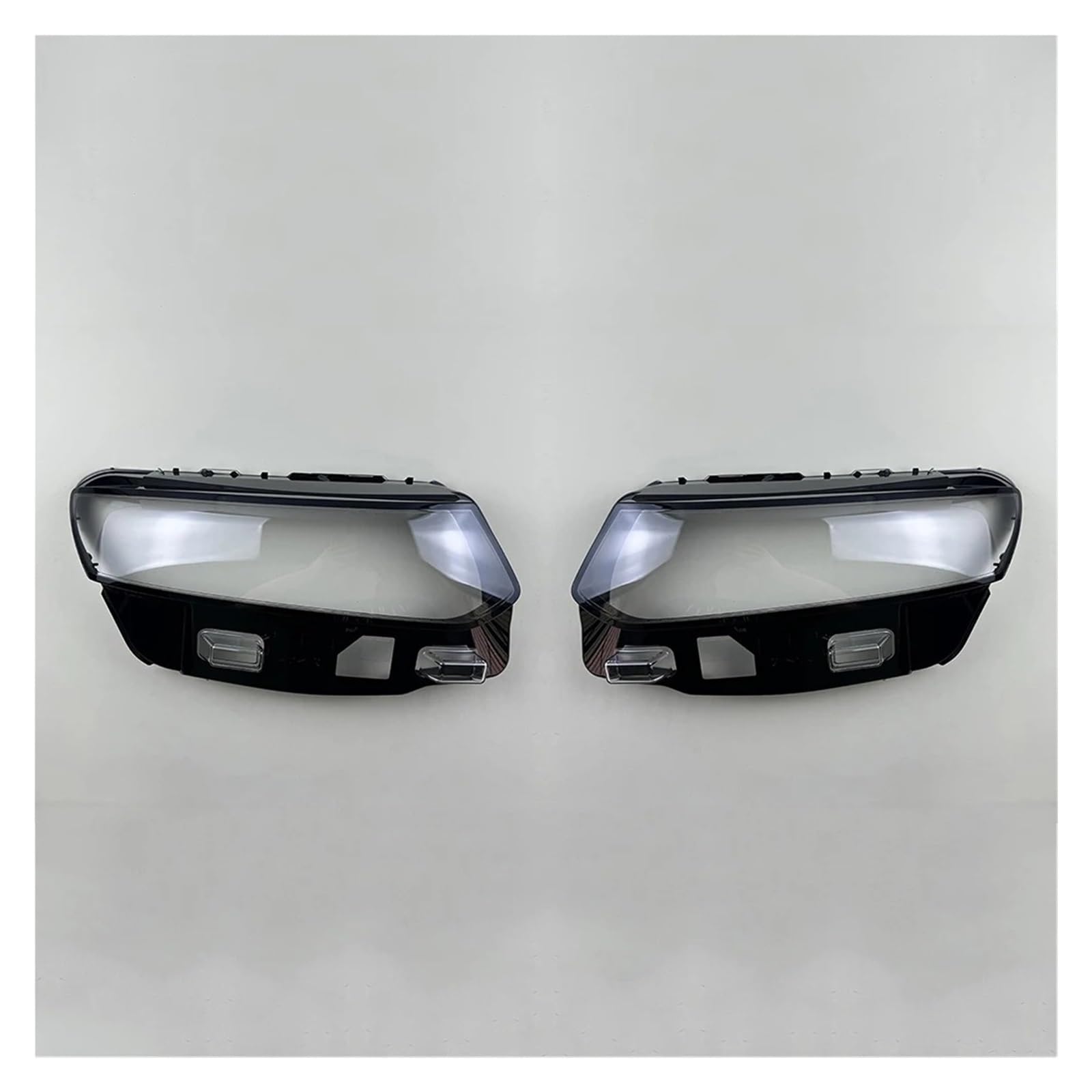 Für Geely Für Xingyue 2019 2020 Scheinwerfer Schatten Transparent Lampenschirm Objektiv Scheinwerfer Abdeckung Lampe Shell Für Schwarz Rand Scheinwerferglas Gehäuse Streuscheibe(2PCS Left and Right) von YAKISA