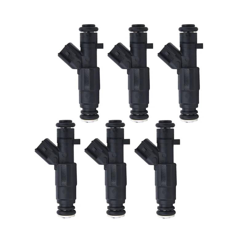 Für Jeep Für Cherokee XJ 4,0 L 4-Loch Für Cadillac Für DeVille Für Seville 1999-2001 Automotive Teile Kraftstoff Injektor Einspritzventil Einspritzdüse Injektor(6PCS) von YAKISA