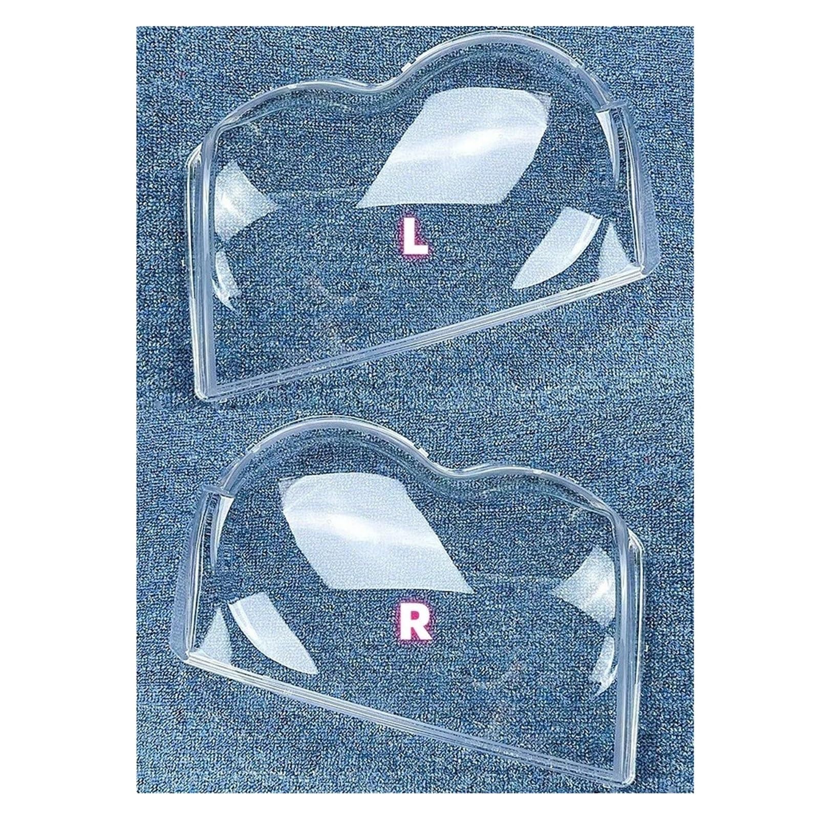 Für Jeep Für Grand Für Cherokee 2007 2008 2009 2010 Scheinwerfer Abdeckung Scheinwerfer Objektiv Lampenschirme Shell Scheinwerferglas Gehäuse Streuscheibe(2PCS Left and Right) von YAKISA